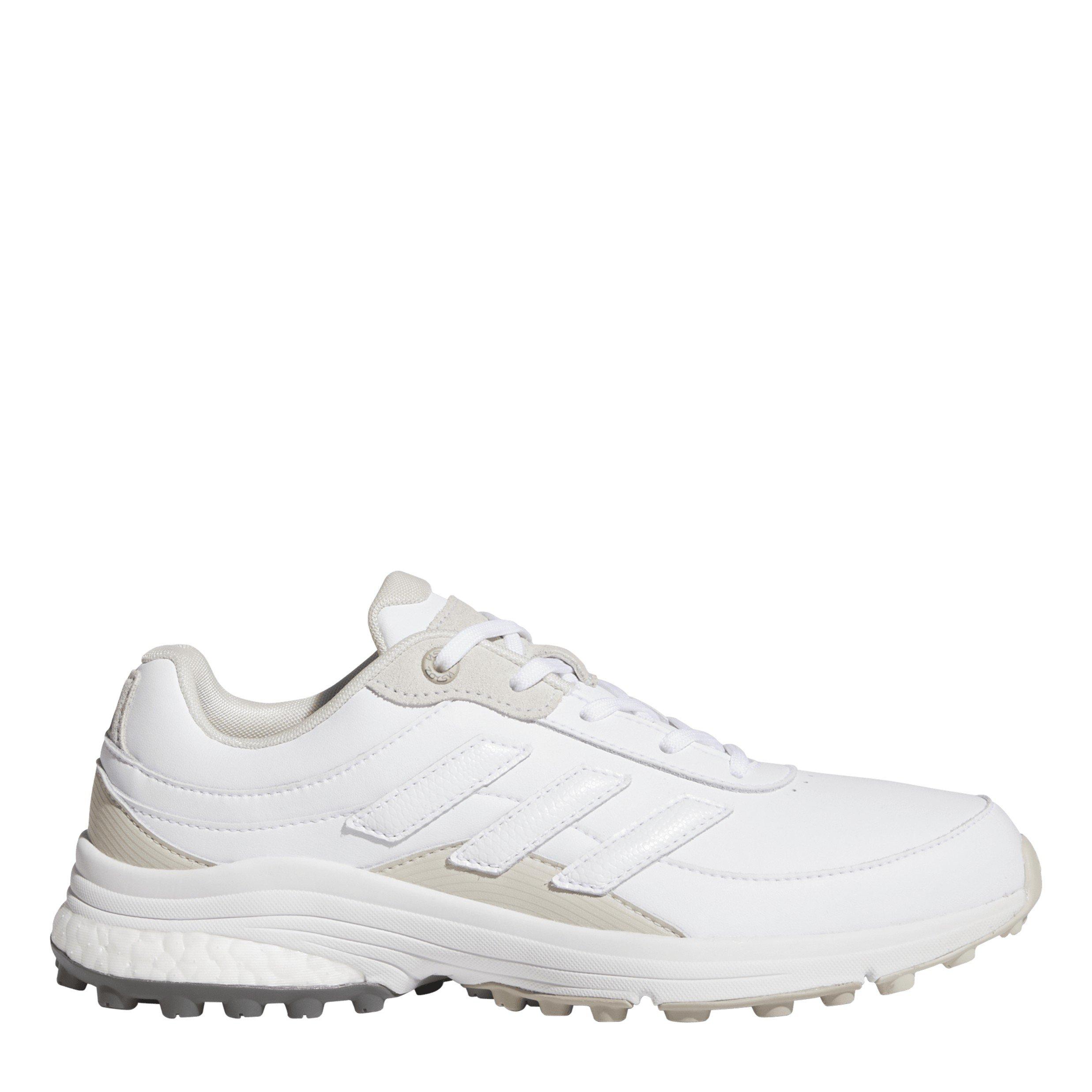 FWht/FWht/Almn - adidas - Women's Zoysia Golf Shoes - 1