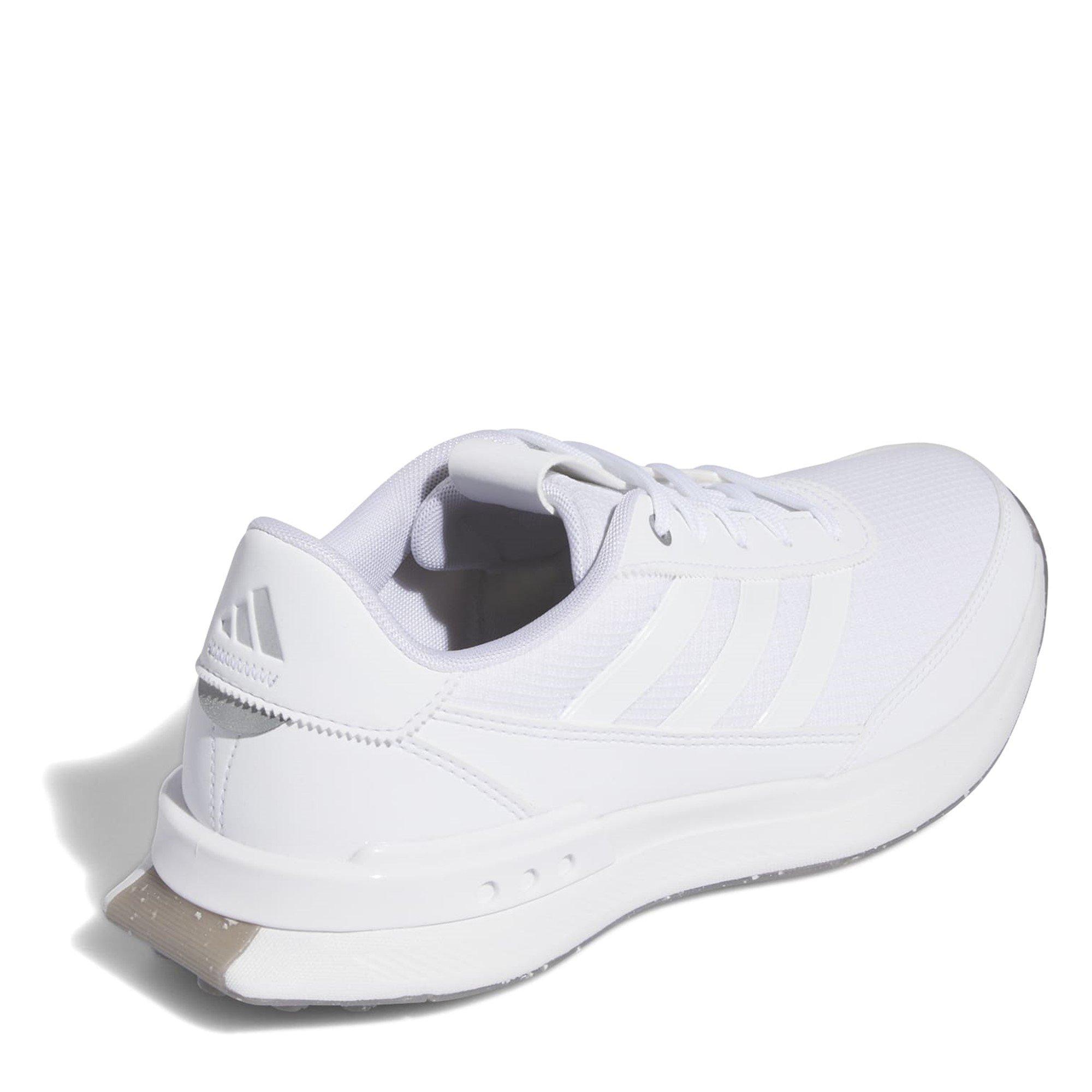Whie/Chrcl - adidas - S2G 24 Spikeless Golf Shoes Womens - 4