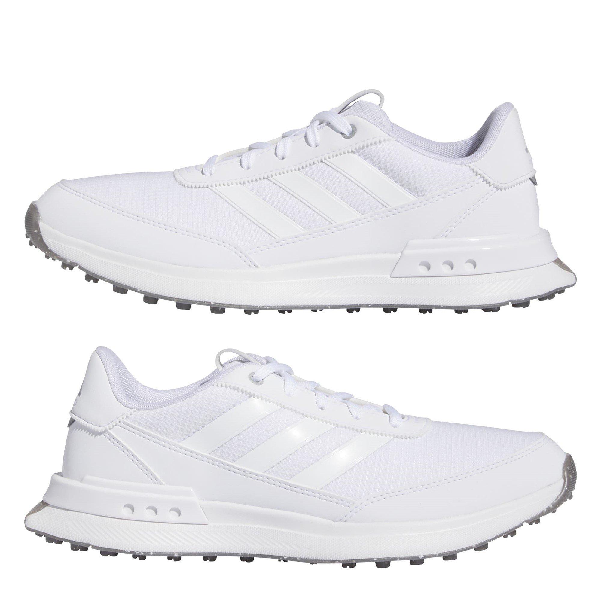 Whie/Chrcl - adidas - S2G 24 Spikeless Golf Shoes Womens - 9