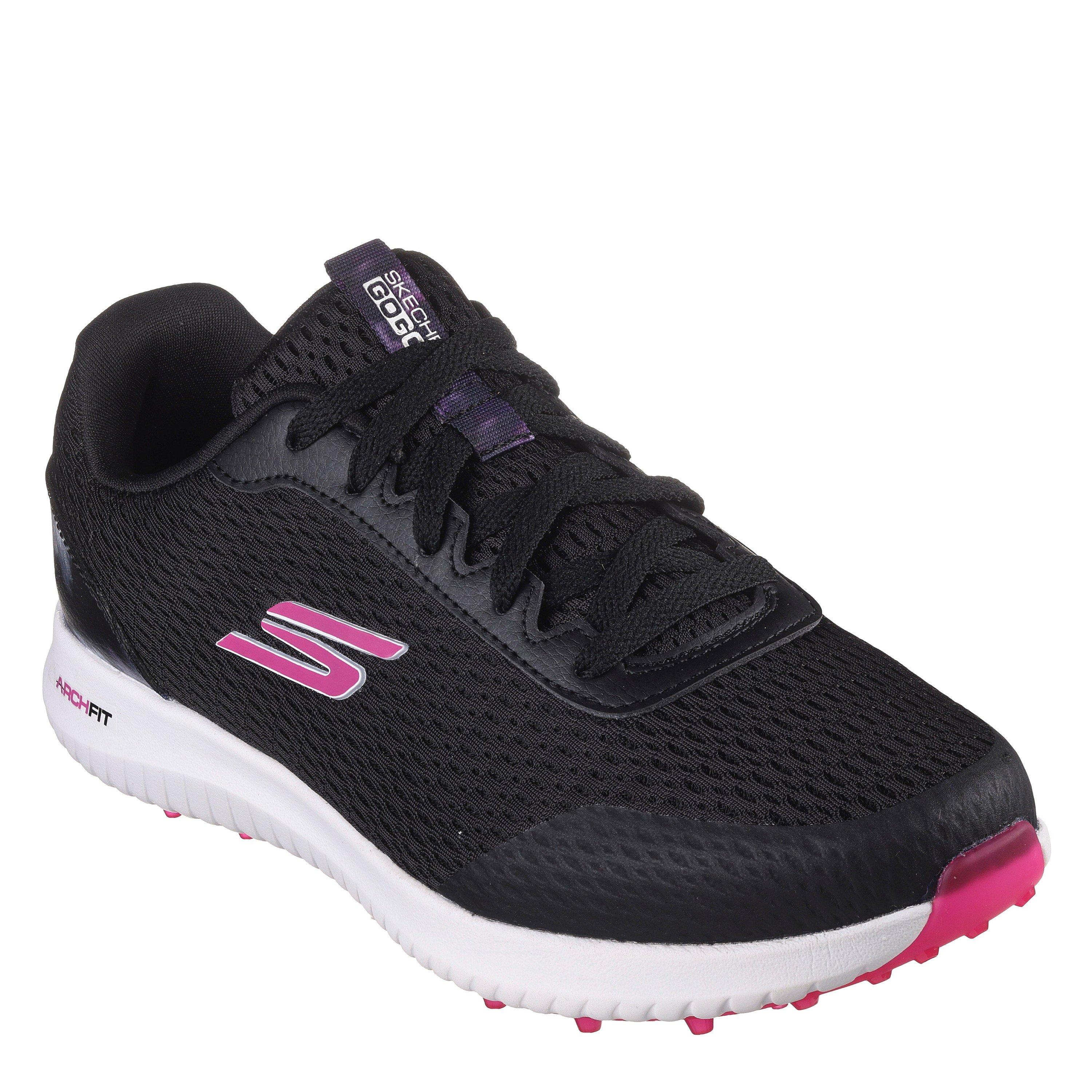 Zwart/Paars - Skechers - Go Golf Max Fairway Ladies Trainers - 1
