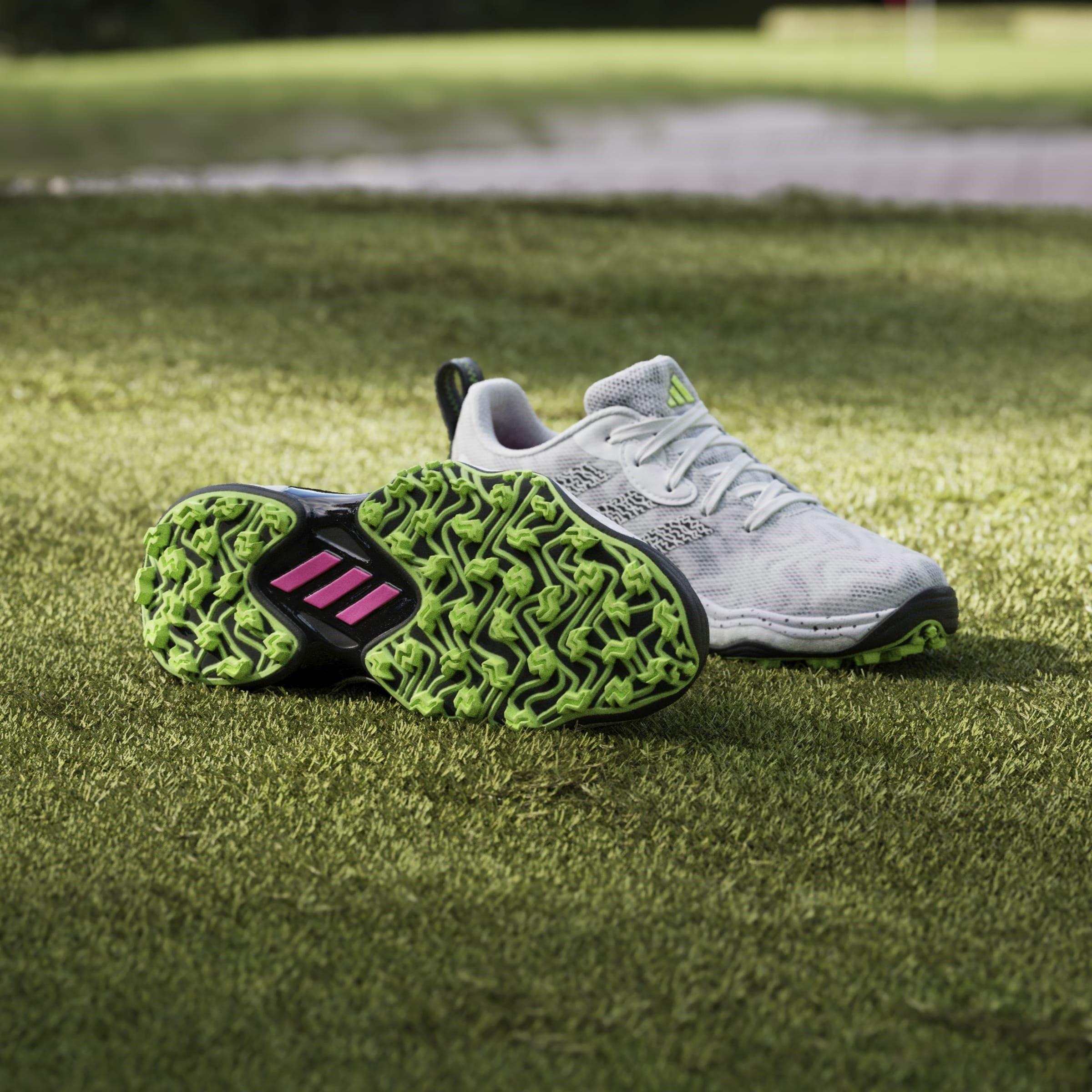 Branco/Preto/Lcidlem - adidas - Codechaos 25 Spikeless Golf Shoes Womens - 12