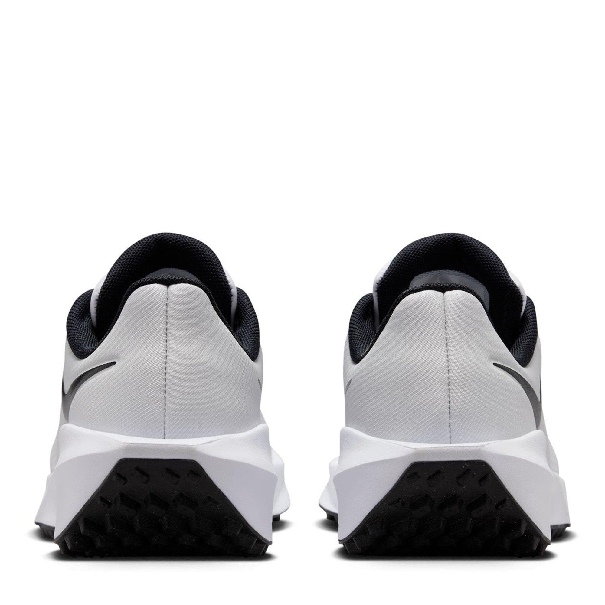 White/Black - Nike - Kids' Spikeless Golf Shoes - 5