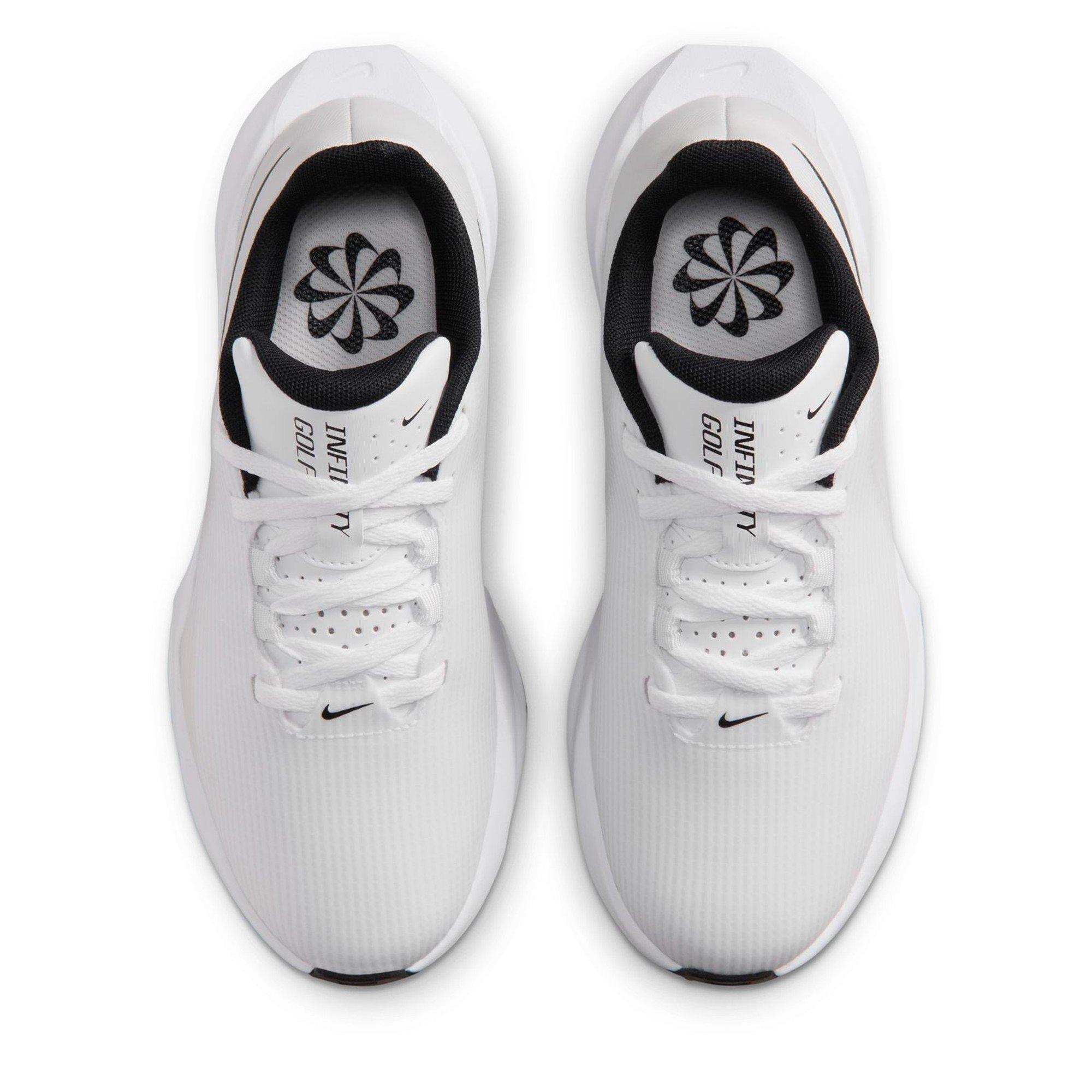 White/Black - Nike - Kids' Spikeless Golf Shoes - 6