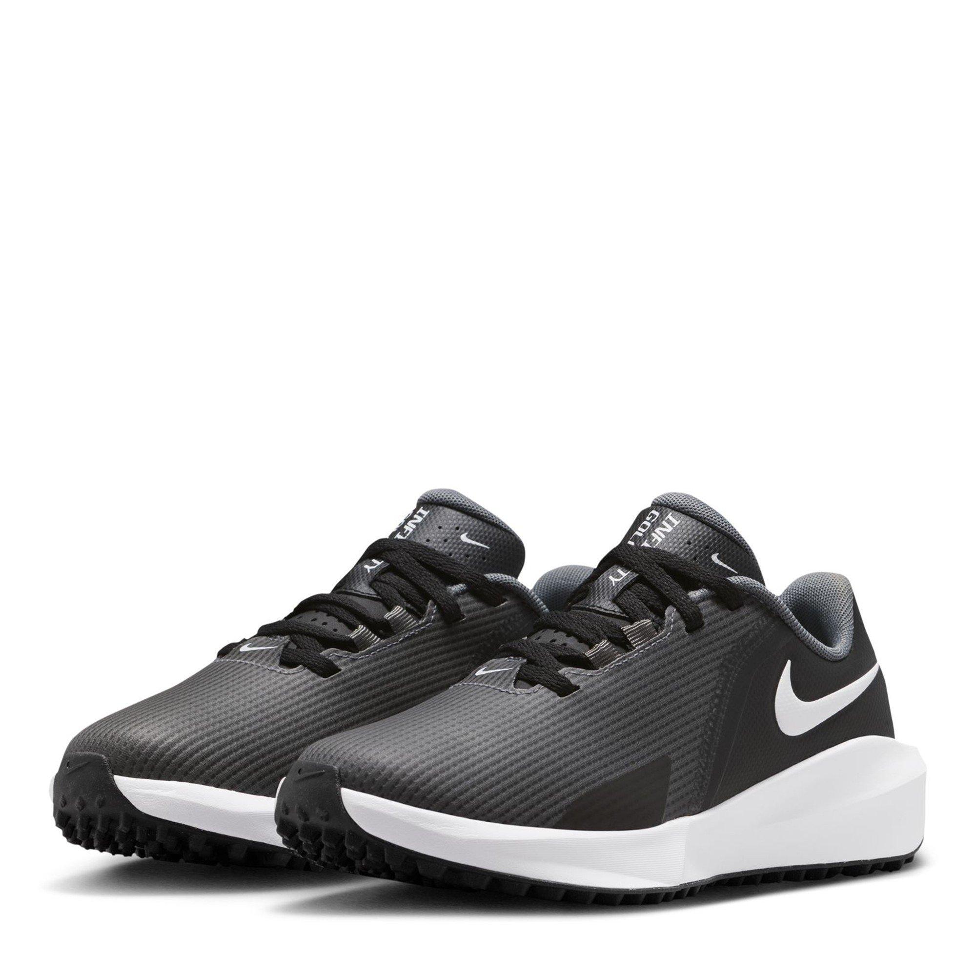 Black/White - Nike - Kids' Spikeless Golf Shoes - 4