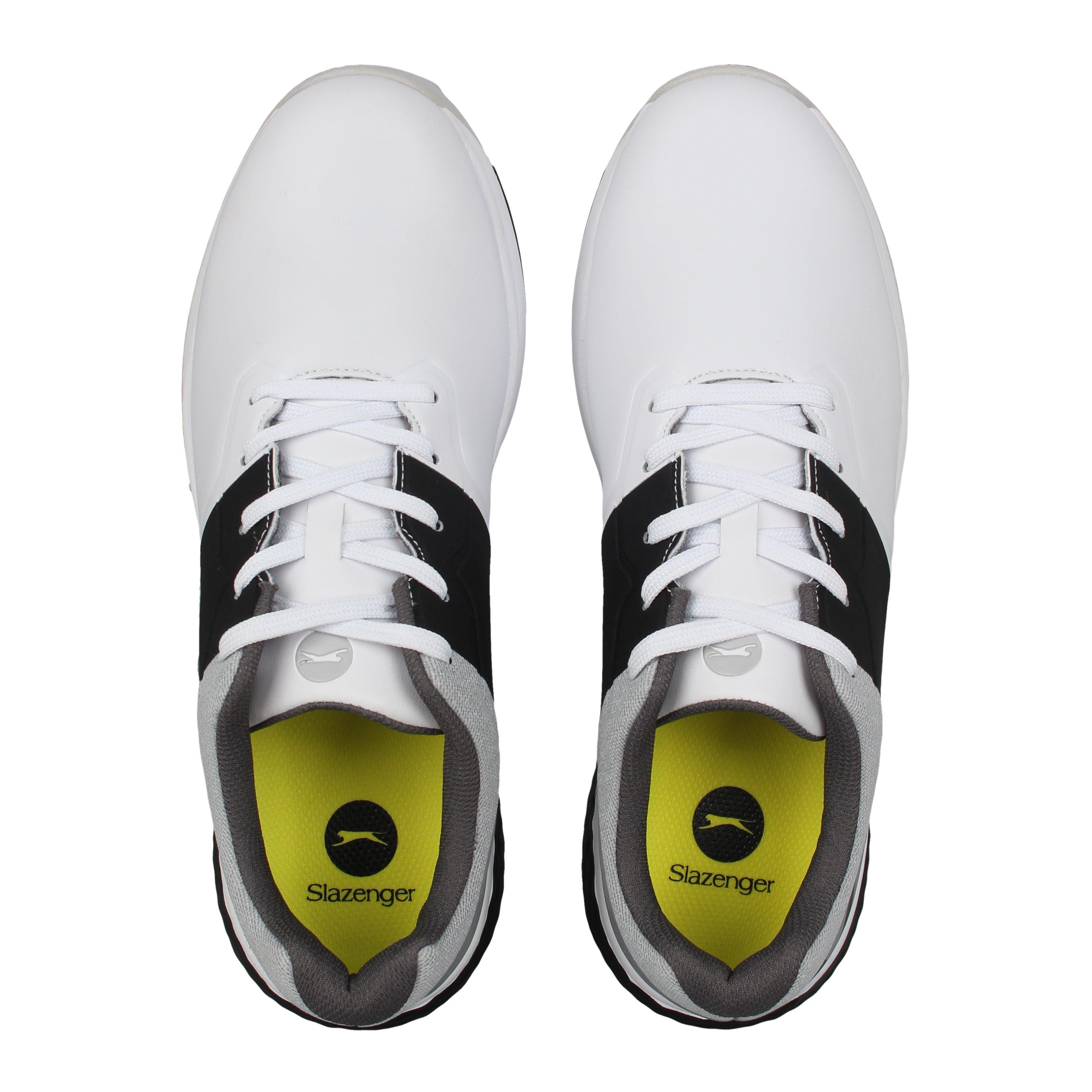White - Slazenger - V300 Golf Shoes Mens - 5