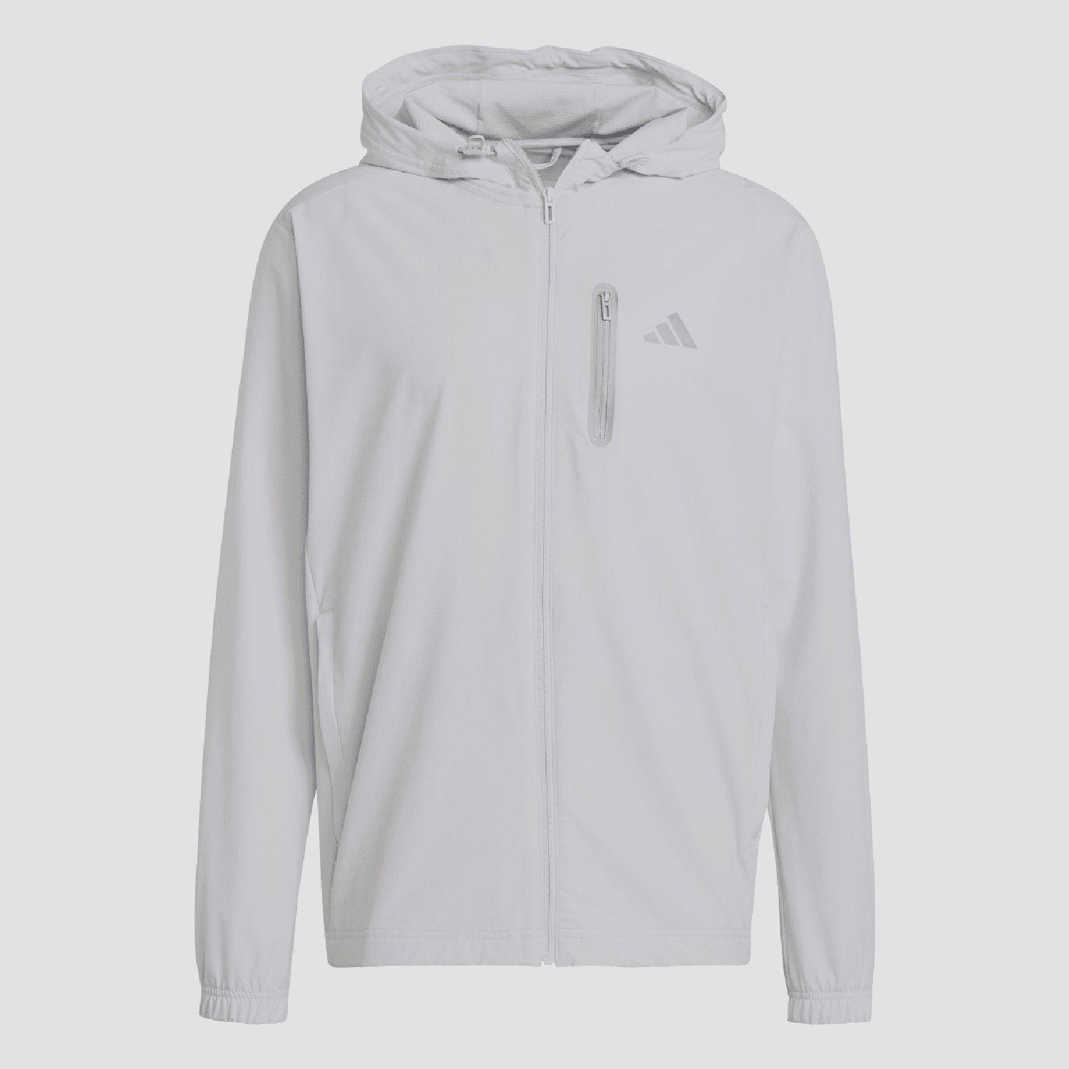 Grey - adidas - Track Jacket - 1