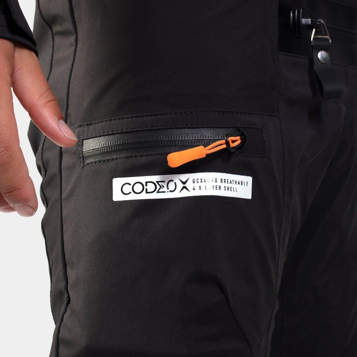 Black - Gul - CODE ZERO U-ZIP EZ DRYSUIT - 6