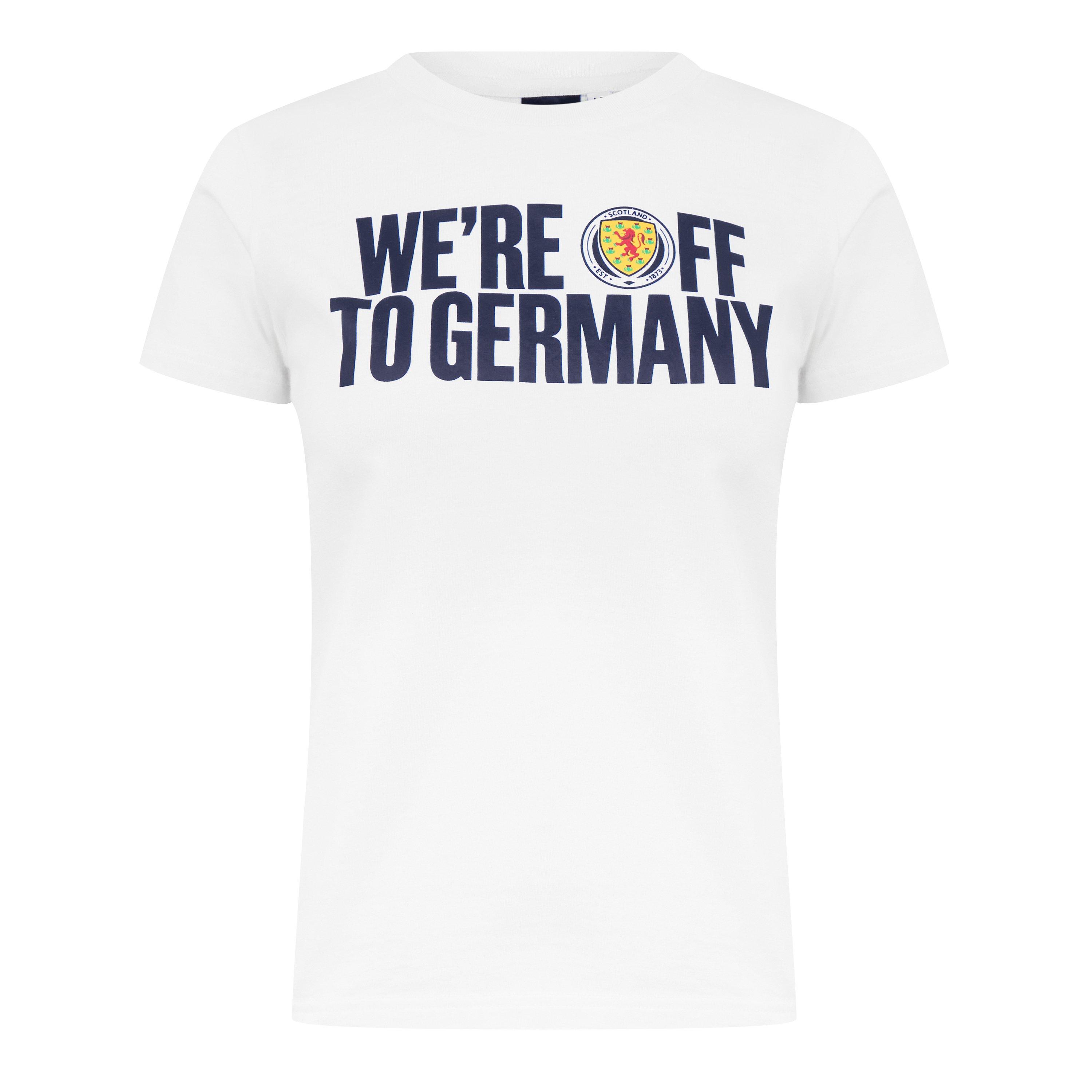 White - Source Lab - SLab Scotland Euros 2024 T-shirt Juniors - 1