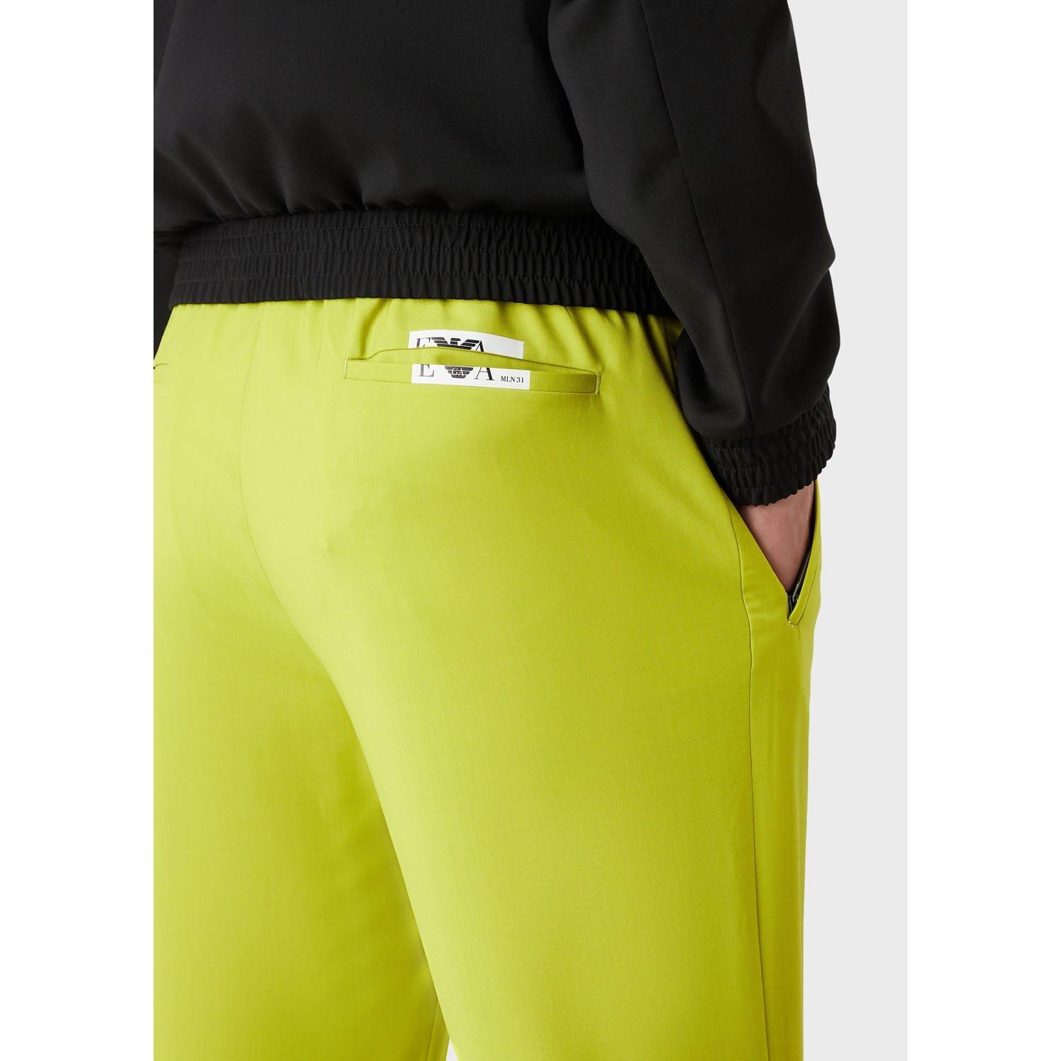 Green - Emporio Armani - Trousers - 4