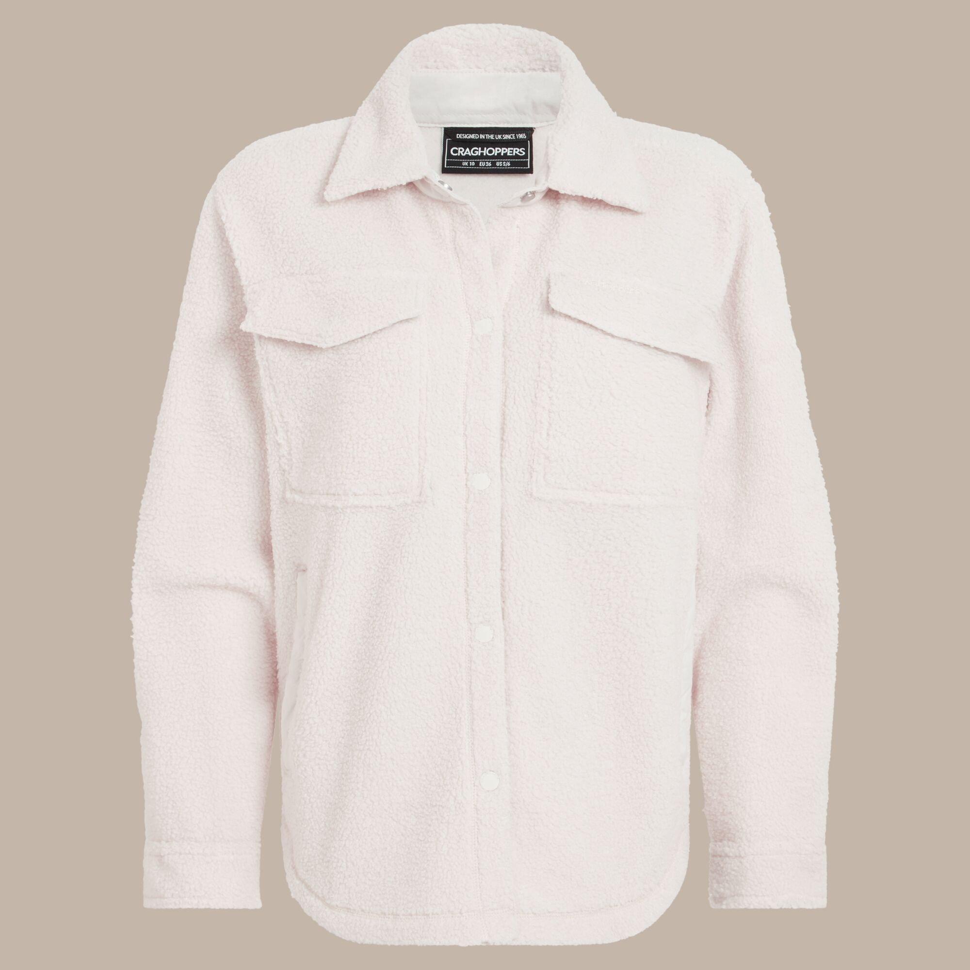 Ecru - Craghoppers - Womens National Trust Ribwor Overshirt - 9