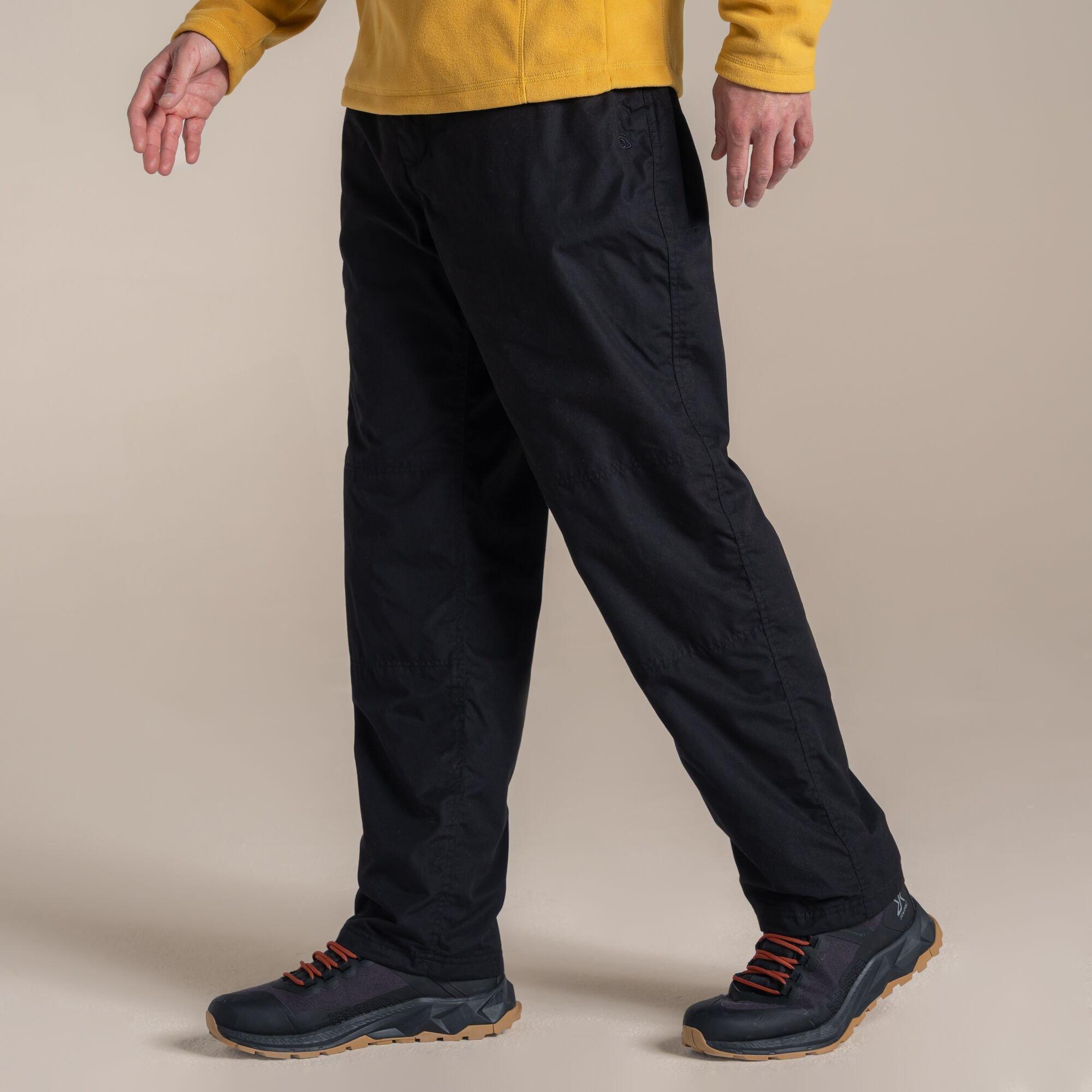 Craghoppers Men's Black Kiwi Thermo Trousers Size: 38R - Image 3