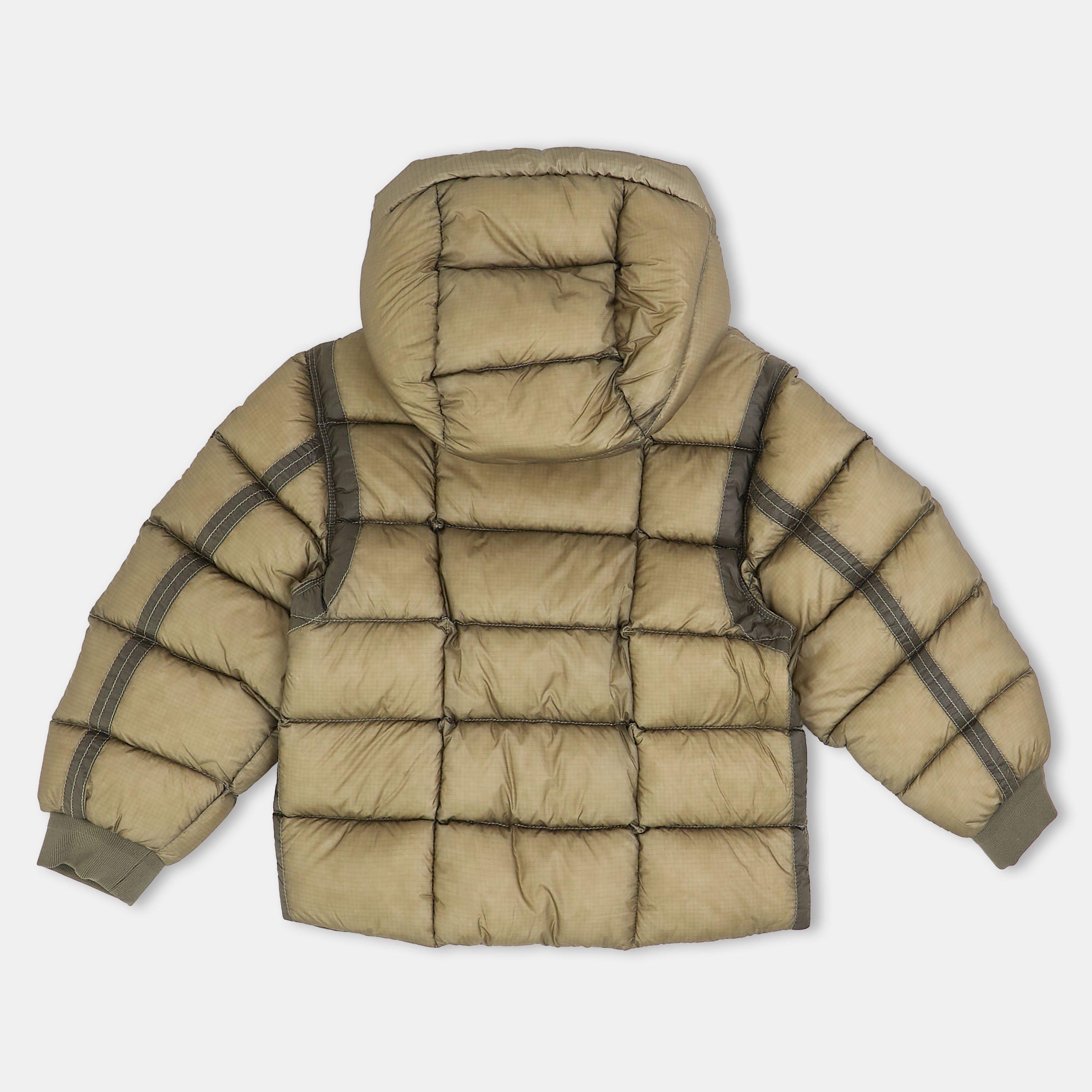 Taupe 60503 - CP Company - Kids' Ripstop Insulated Medium Puffer Jacket - 2