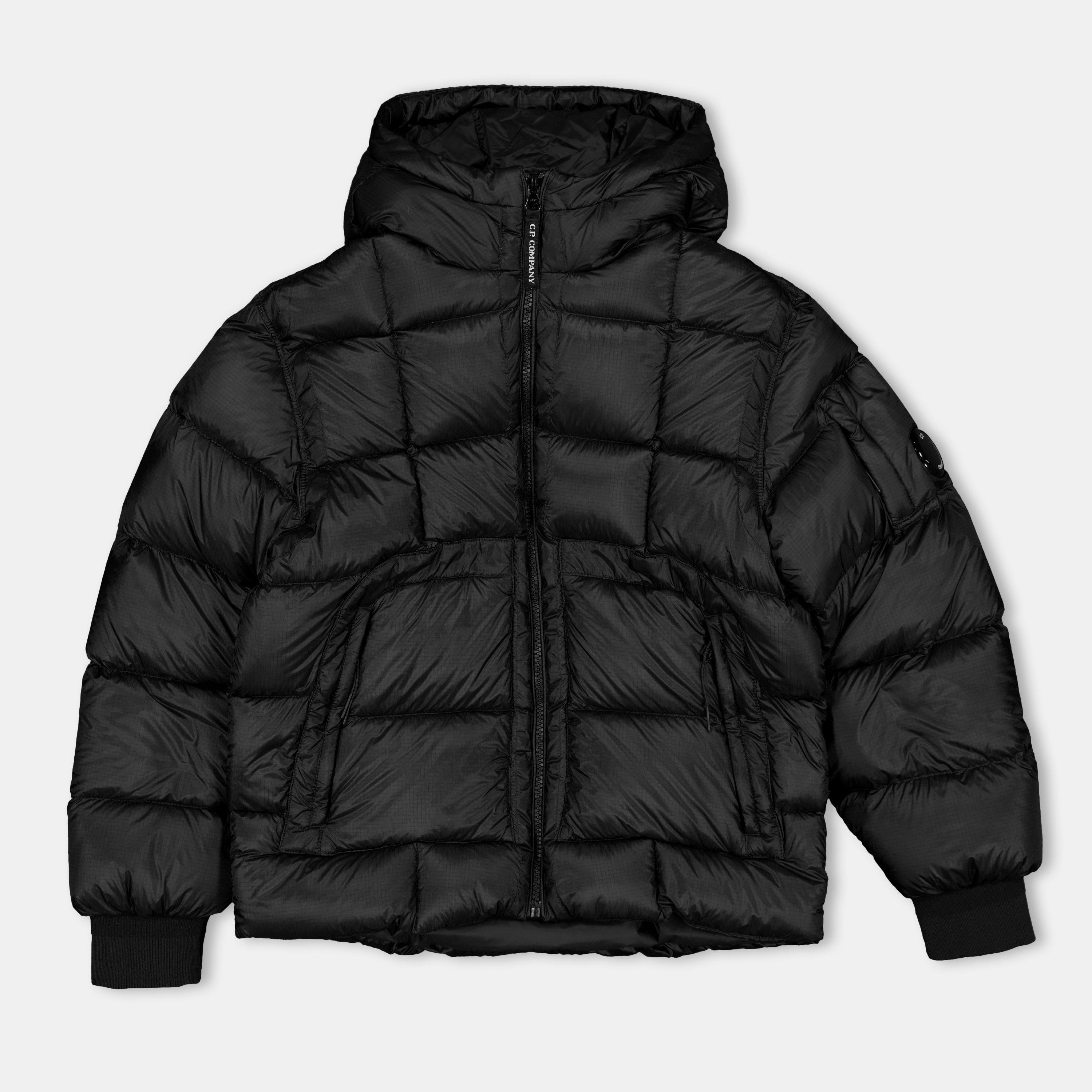 Black 60100 - CP Company - Kids' Ripstop Insulated Medium Puffer Jacket - 1