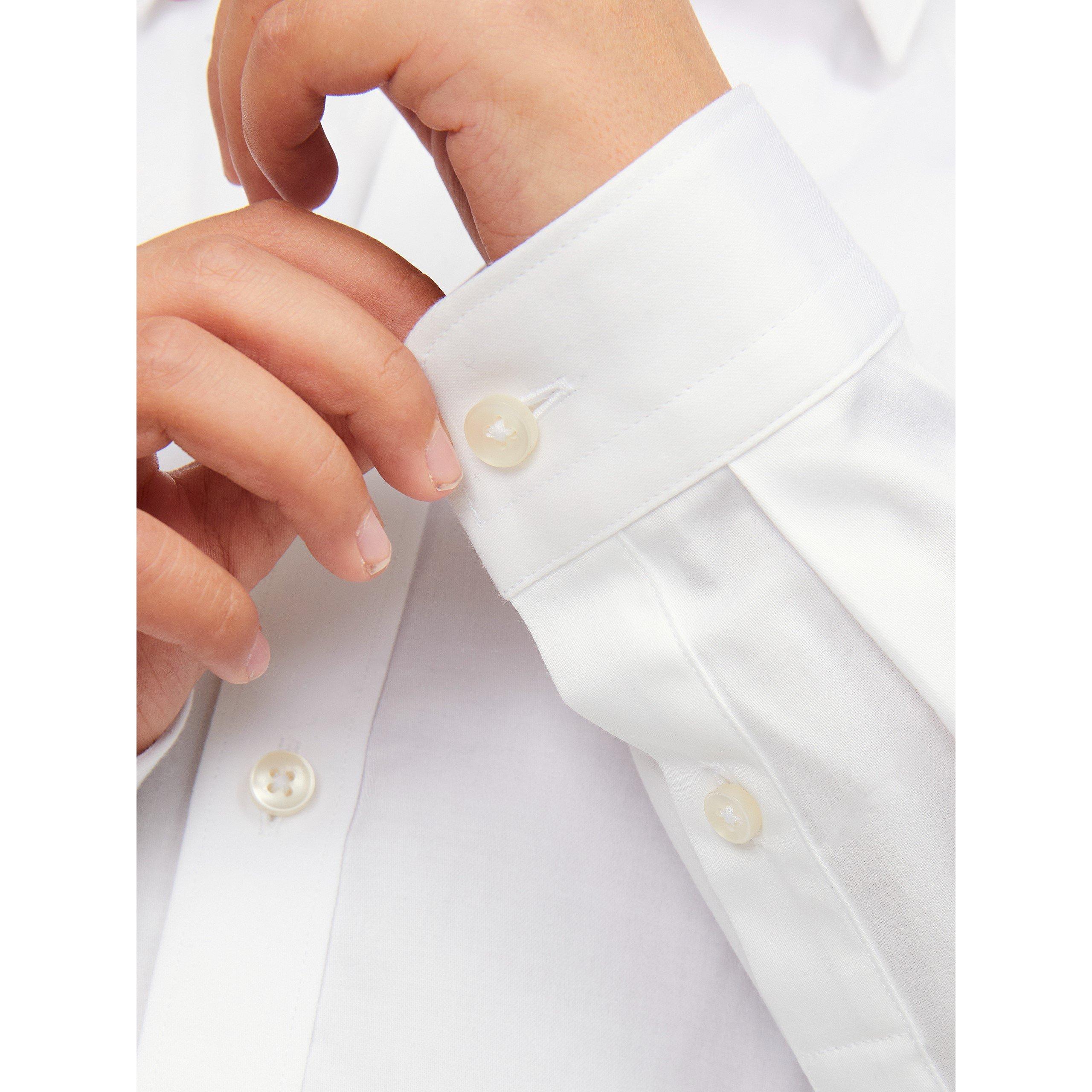 Wit - Jack and Jones - Kids' Long-Sleeve Plain Shirt - 4