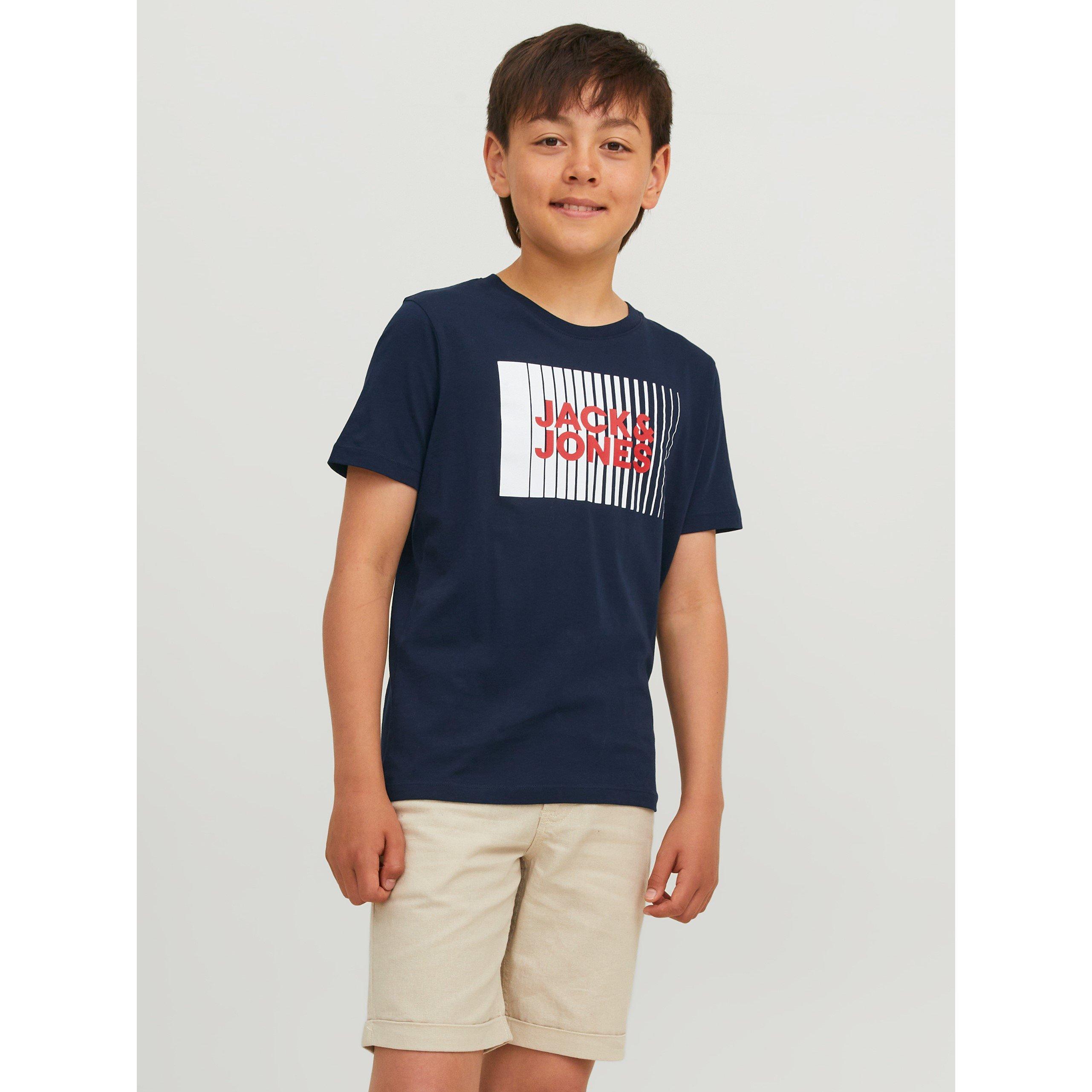 Jack and Jones Junior and Junior Logo Regular Fit T-Shirt