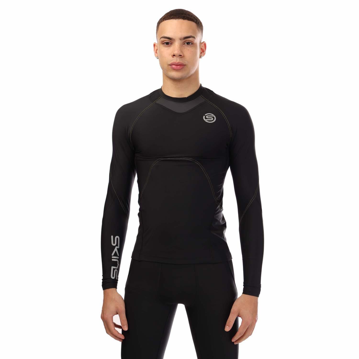 Black - Skins - Series-3 Long Sleeve Top - 1