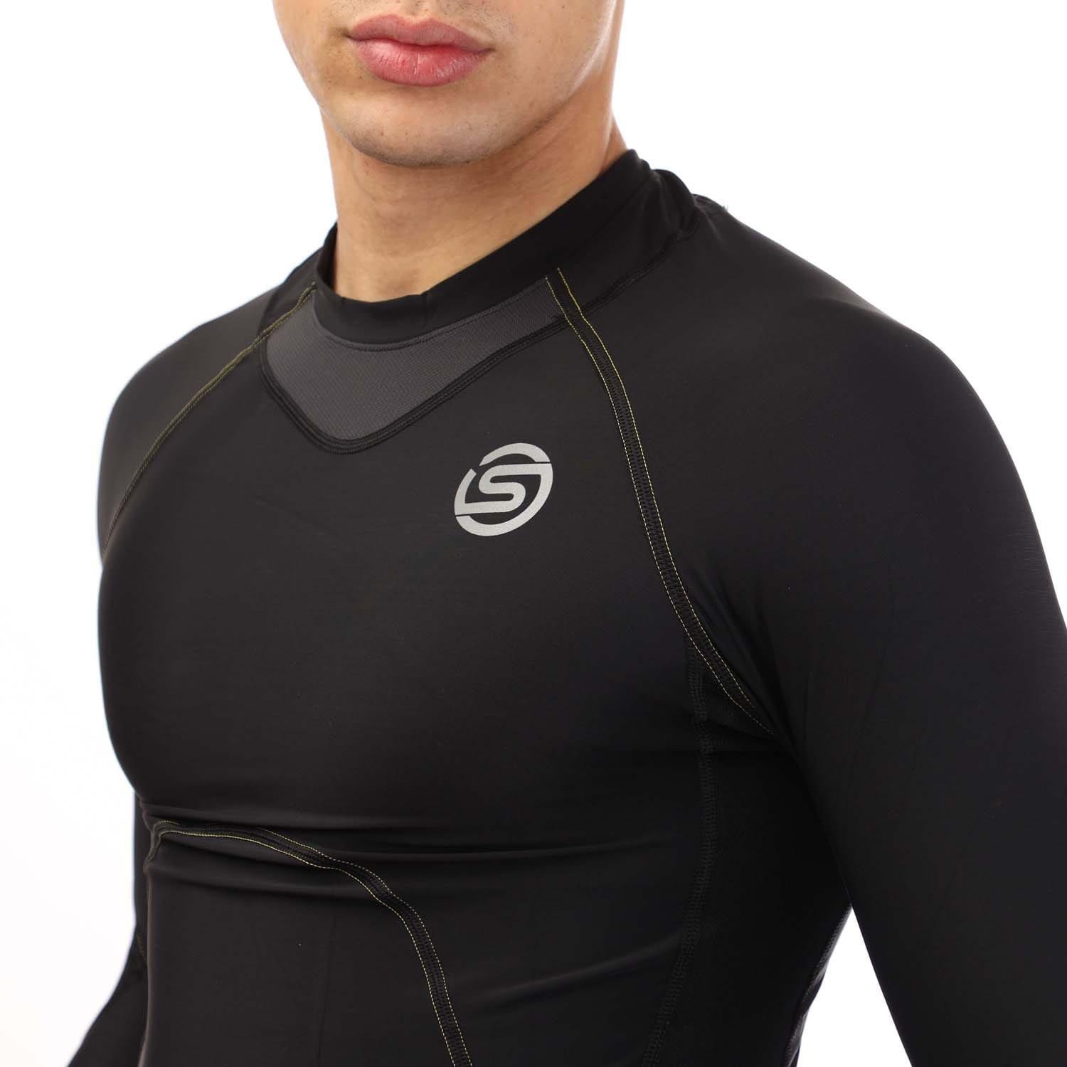 Black - Skins - Series-3 Long Sleeve Top - 3