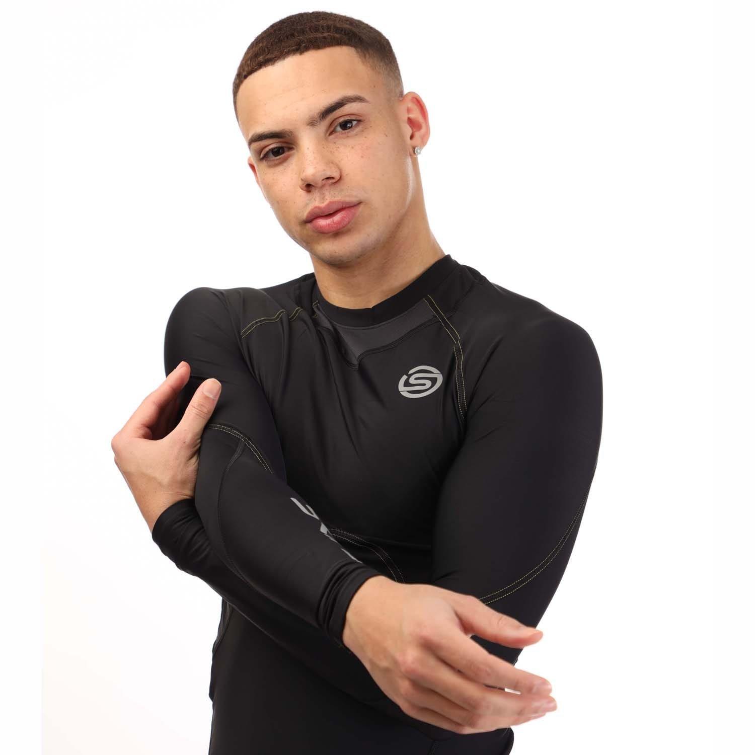 Black - Skins - Series-3 Long Sleeve Top - 5