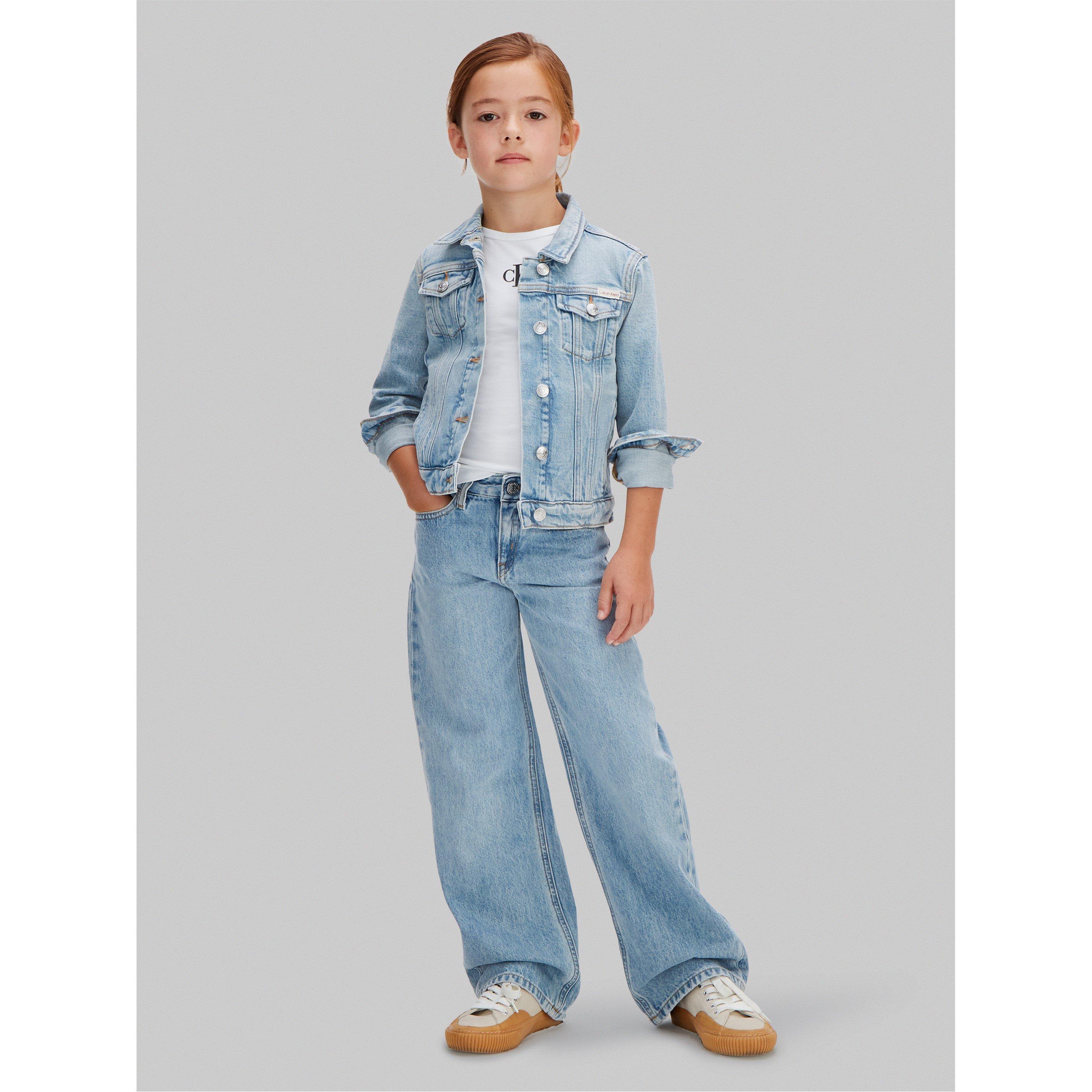 Trapera - Calvin Klein - Kids' Wide Leg Jeans - 3