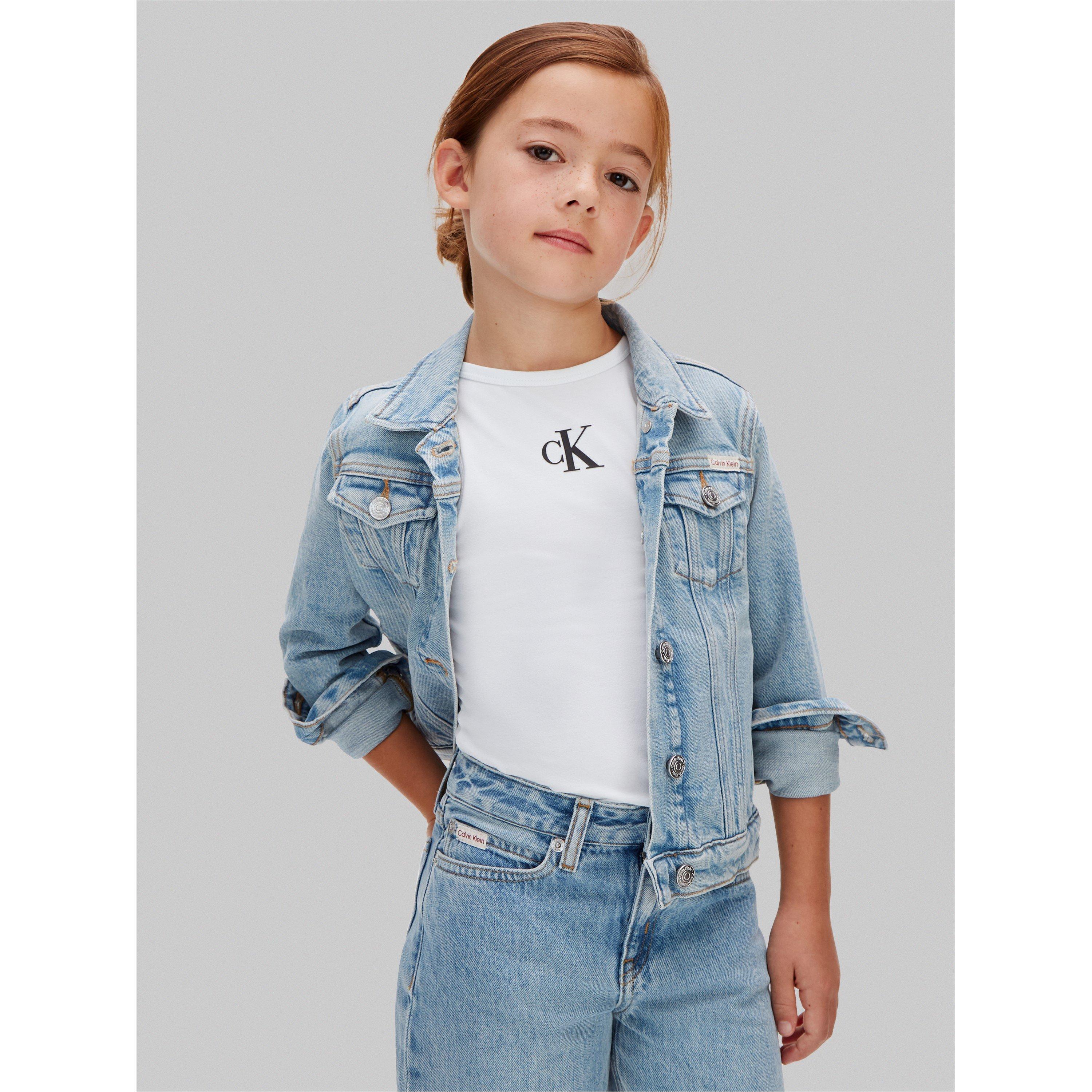 Trapera - Calvin Klein - Kids' Wide Leg Jeans - 5