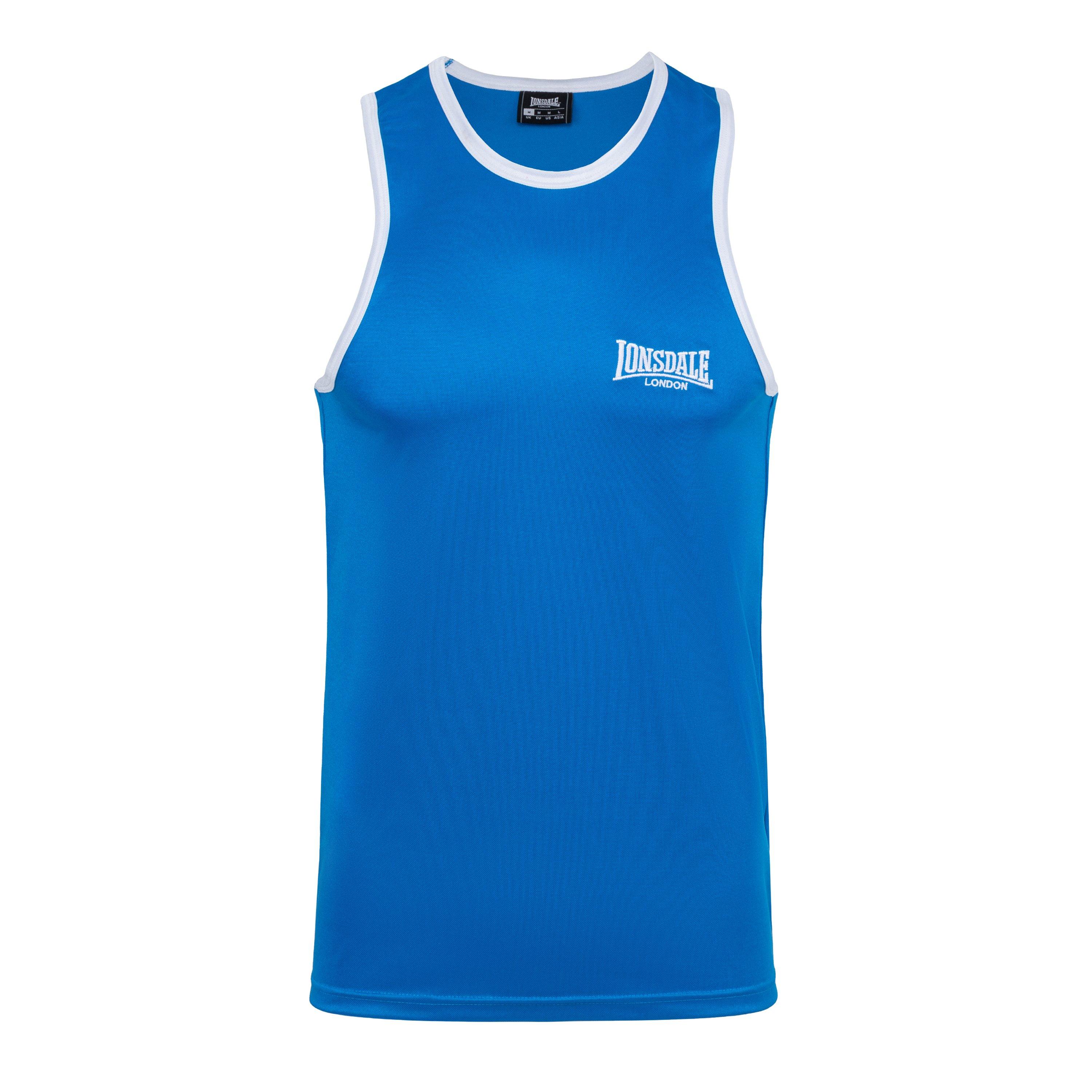 Blue - Lonsdale - Shorts and Vest Set Kids - 2