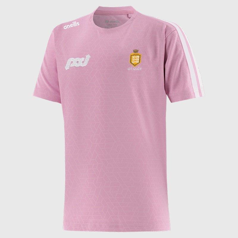 PNK/WHI - ONeills - Clare Hydra T-Shirt Girls