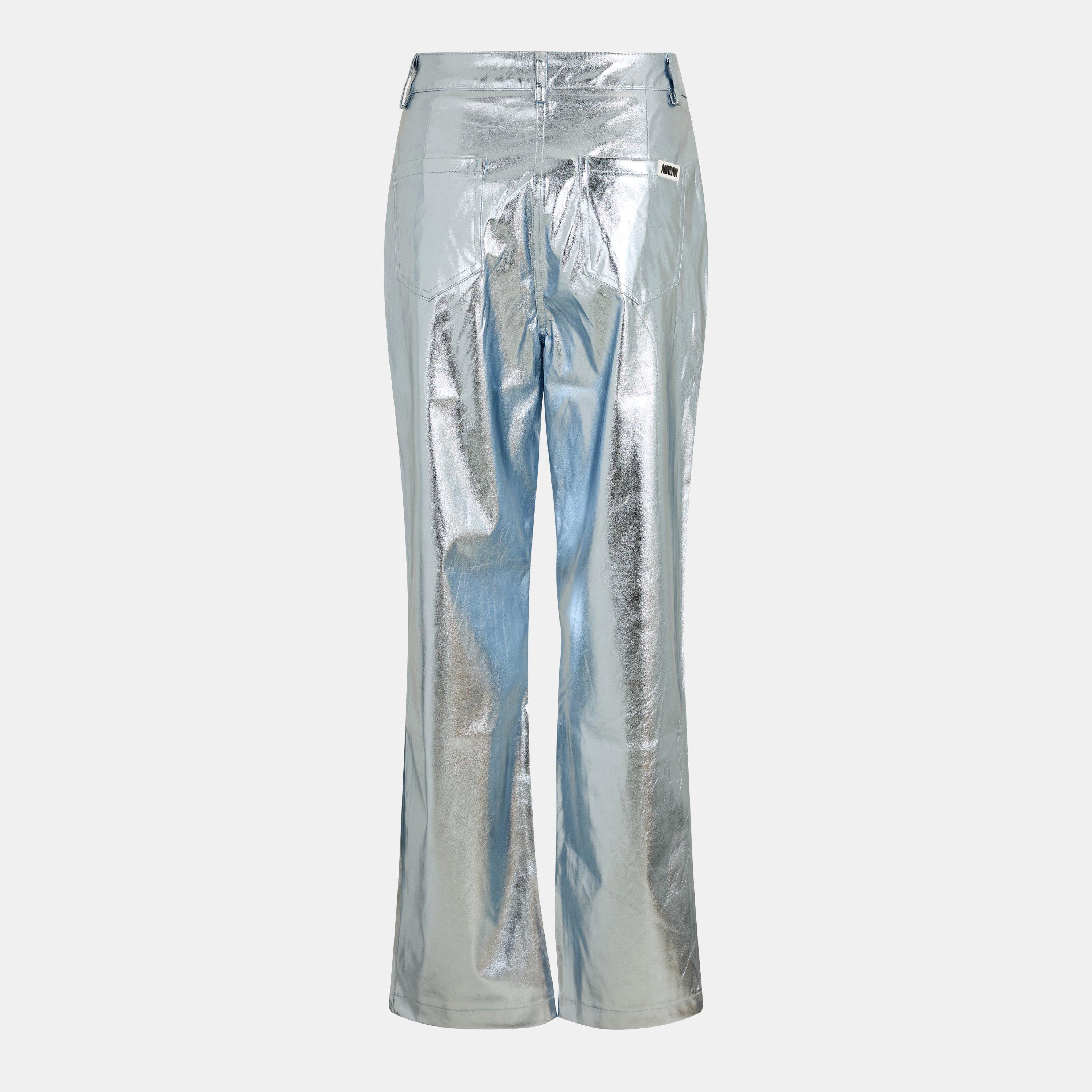 Blue - AmyLynn - Leather/PU Leather Trousers - 2