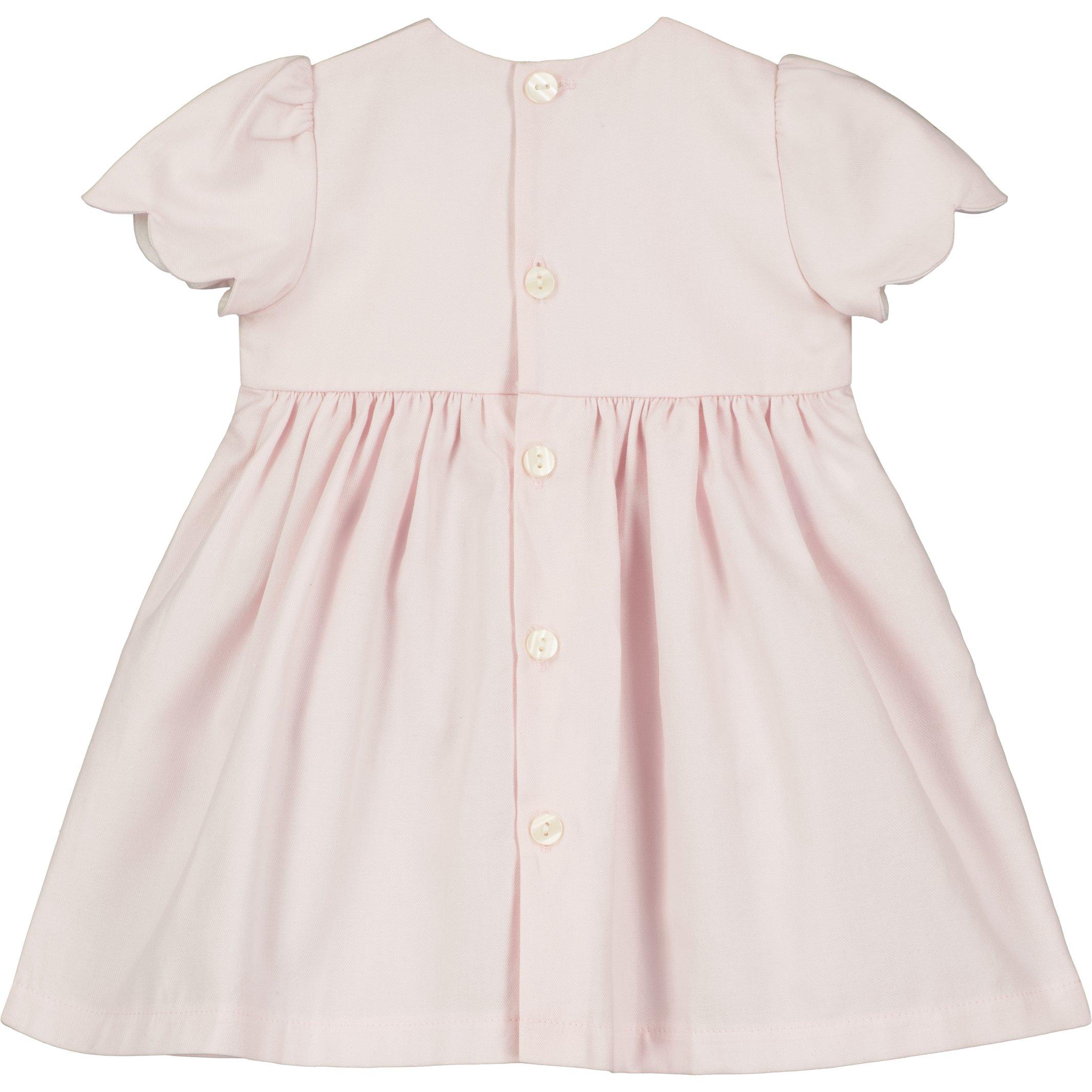 Pink - Emile Et Rose - Unisex Kids' Twill Smock Dress - 3