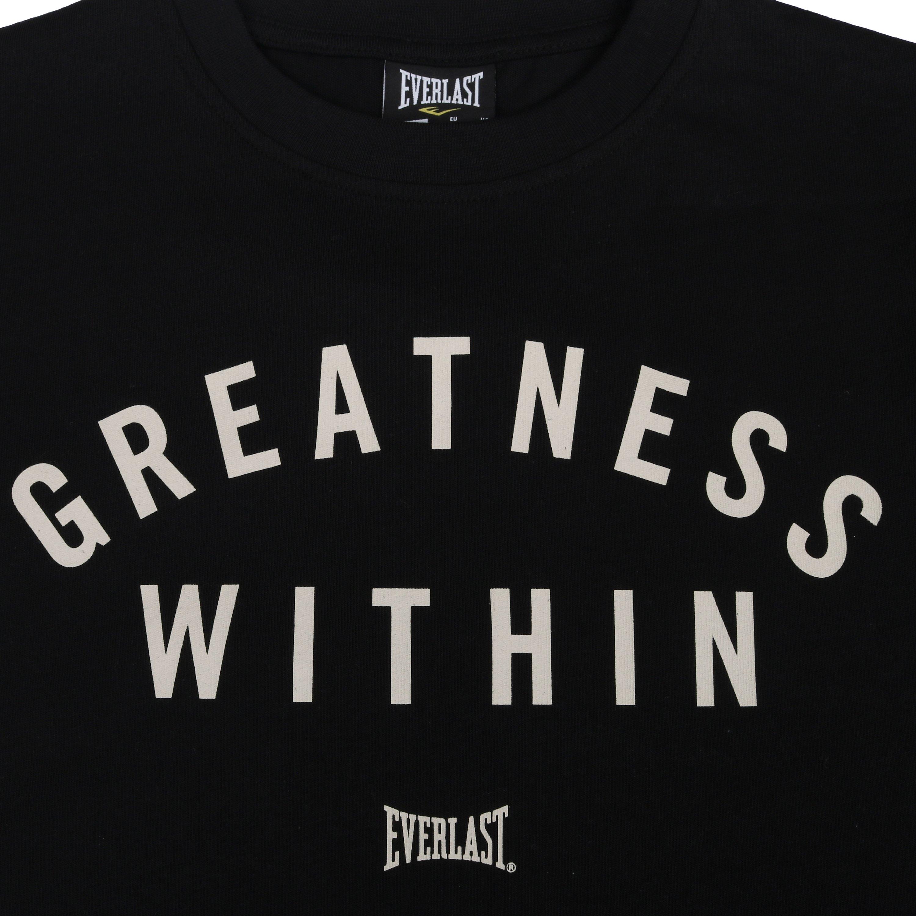Schwarz/Weiß - Everlast - Greatness Within T-Shirt Junior Boys - 3