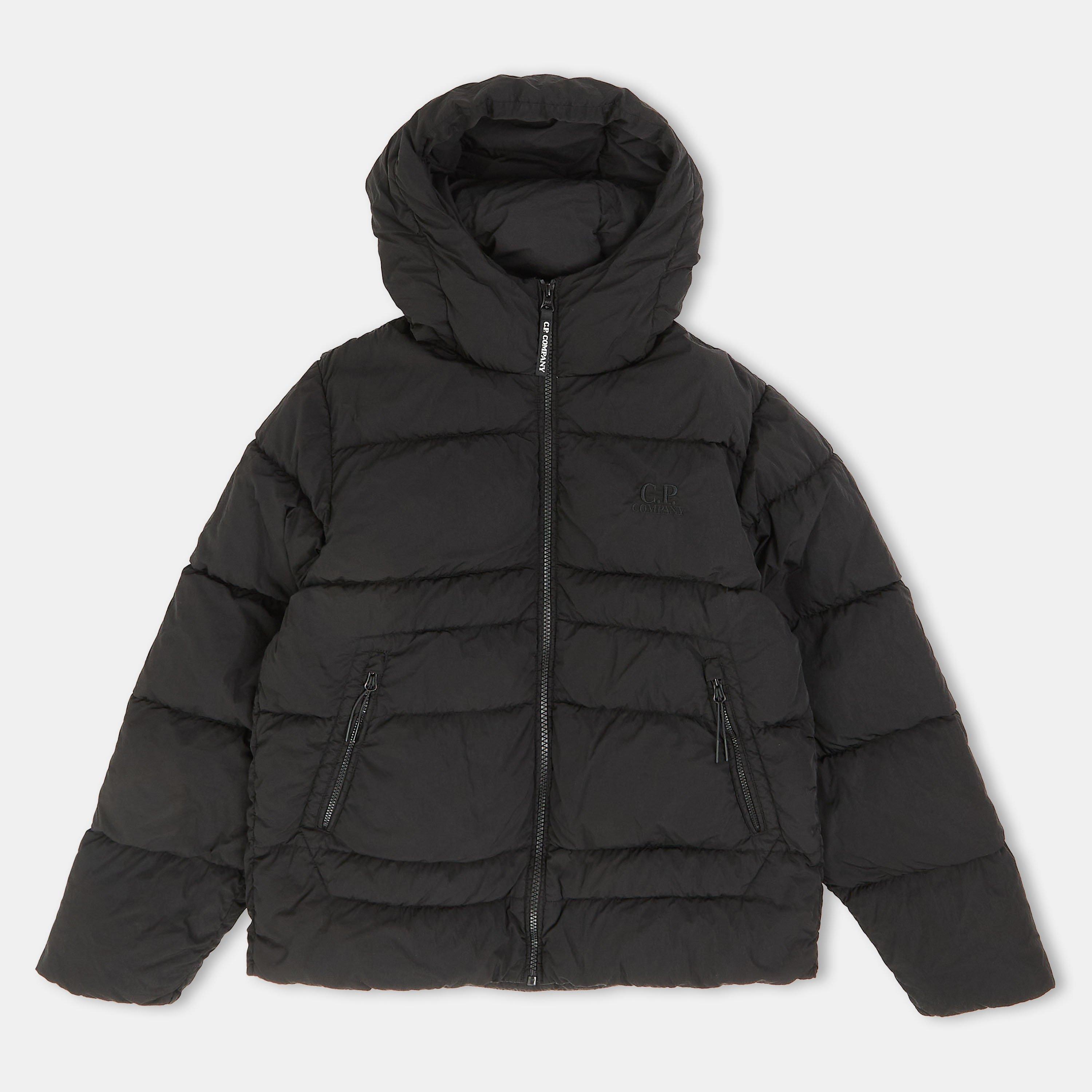 Black 60100 - CP Company - Kids' Insulated Medium Puffer Jacket - 1