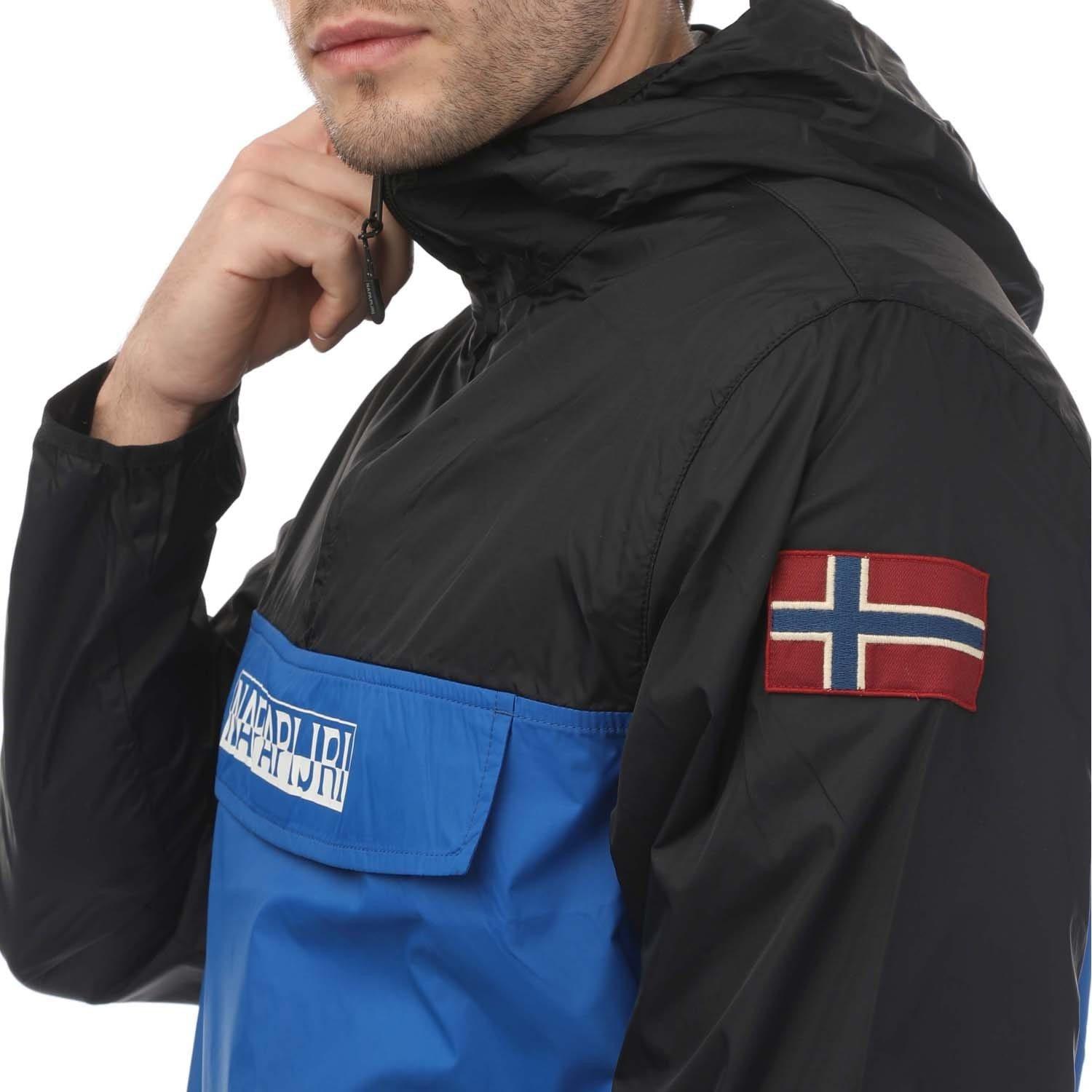 Blue Navy - Napapijri - Coubertin Logo Jacket - 3