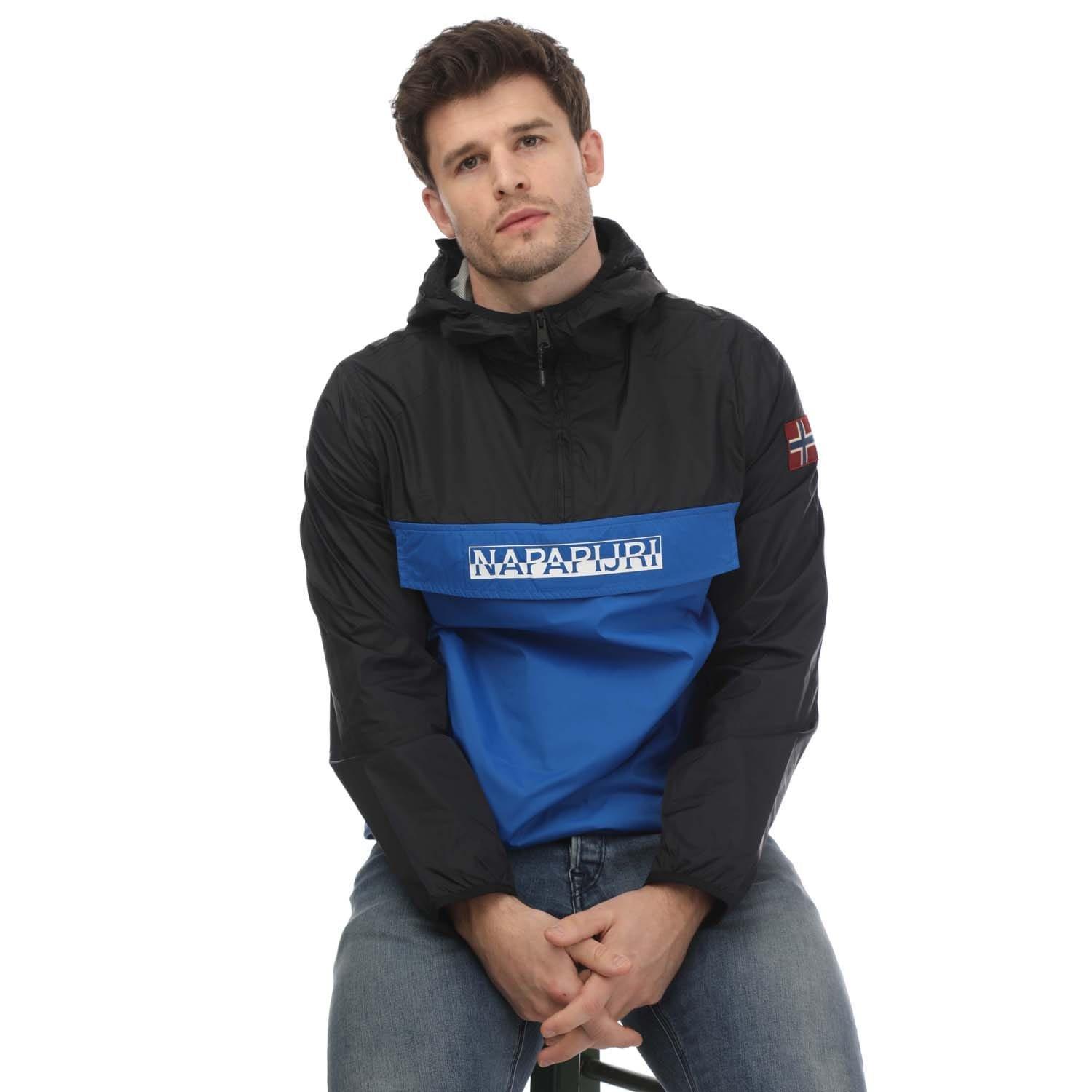 Blue Navy - Napapijri - Coubertin Logo Jacket - 4