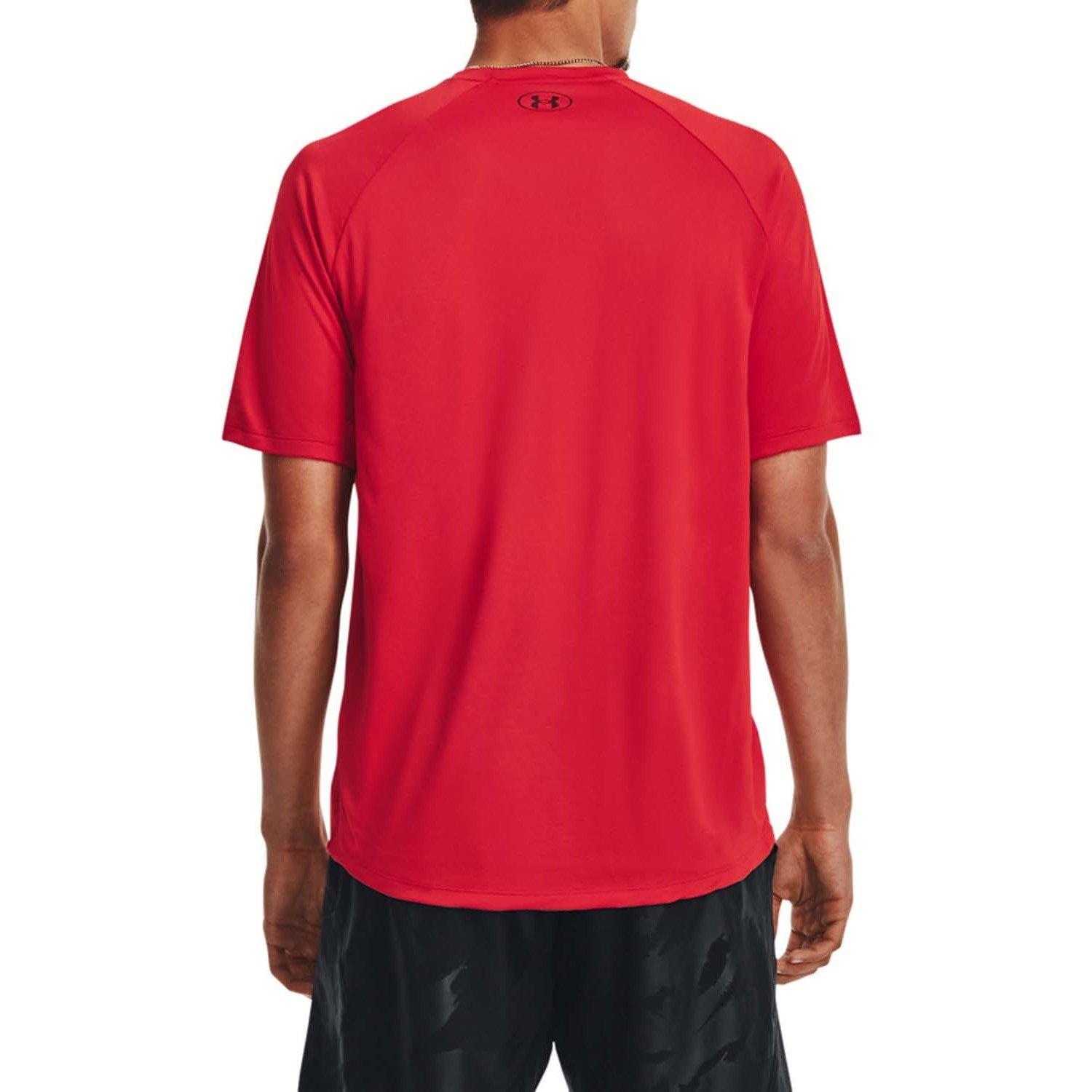 Red - Under Armour - Tech Print Fill Short Sleeve T-Shirt - 2