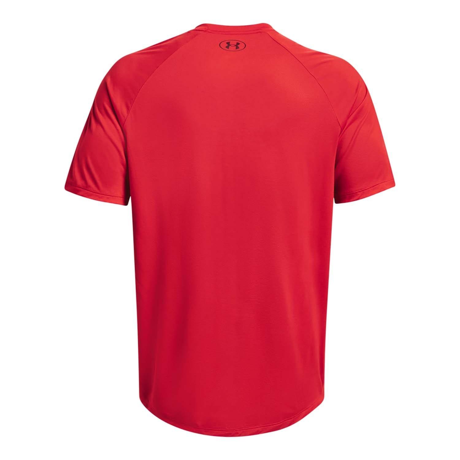 Red - Under Armour - Tech Print Fill Short Sleeve T-Shirt - 4
