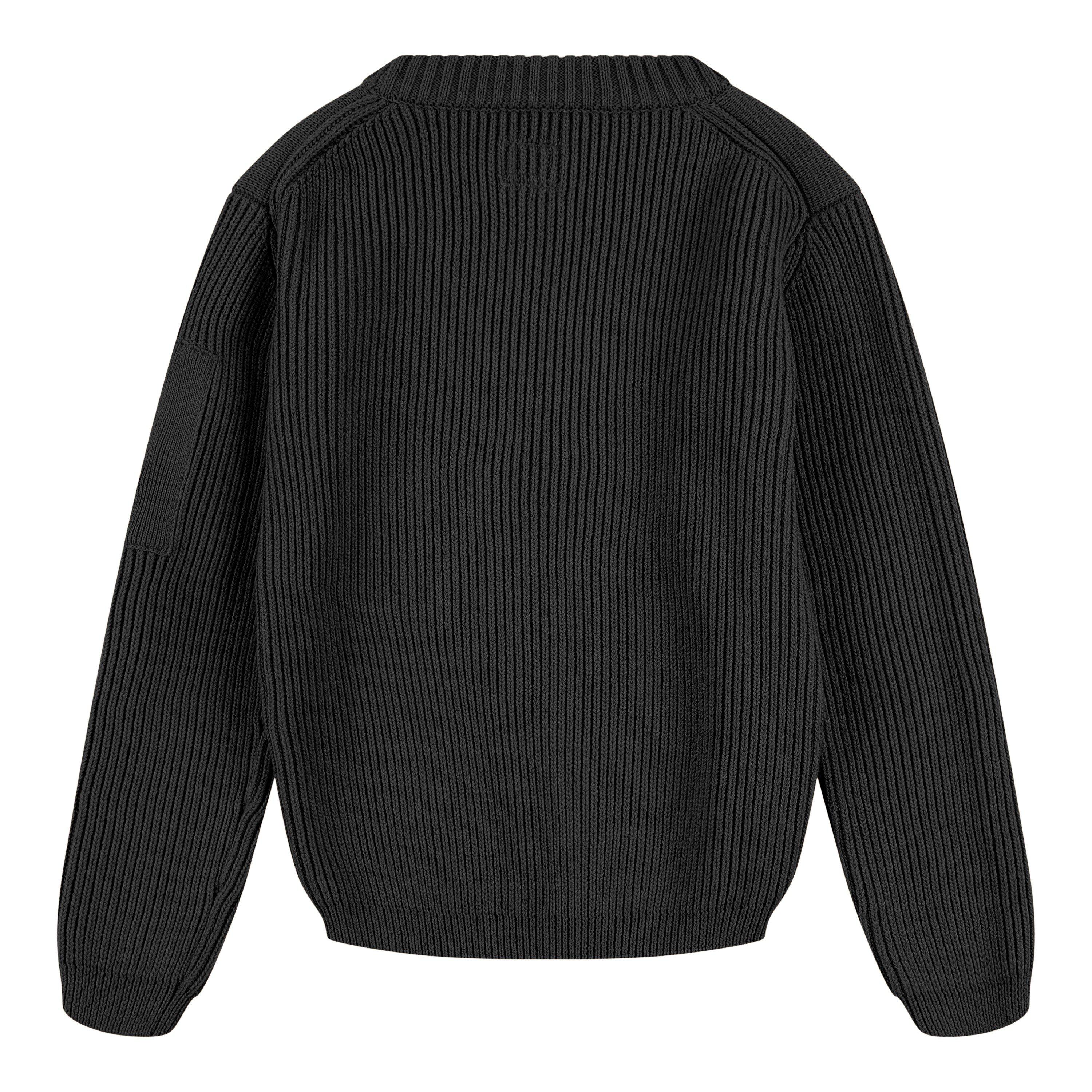Black 60100 - CP Company - Kids' Rib Crew Knitted Top - 2