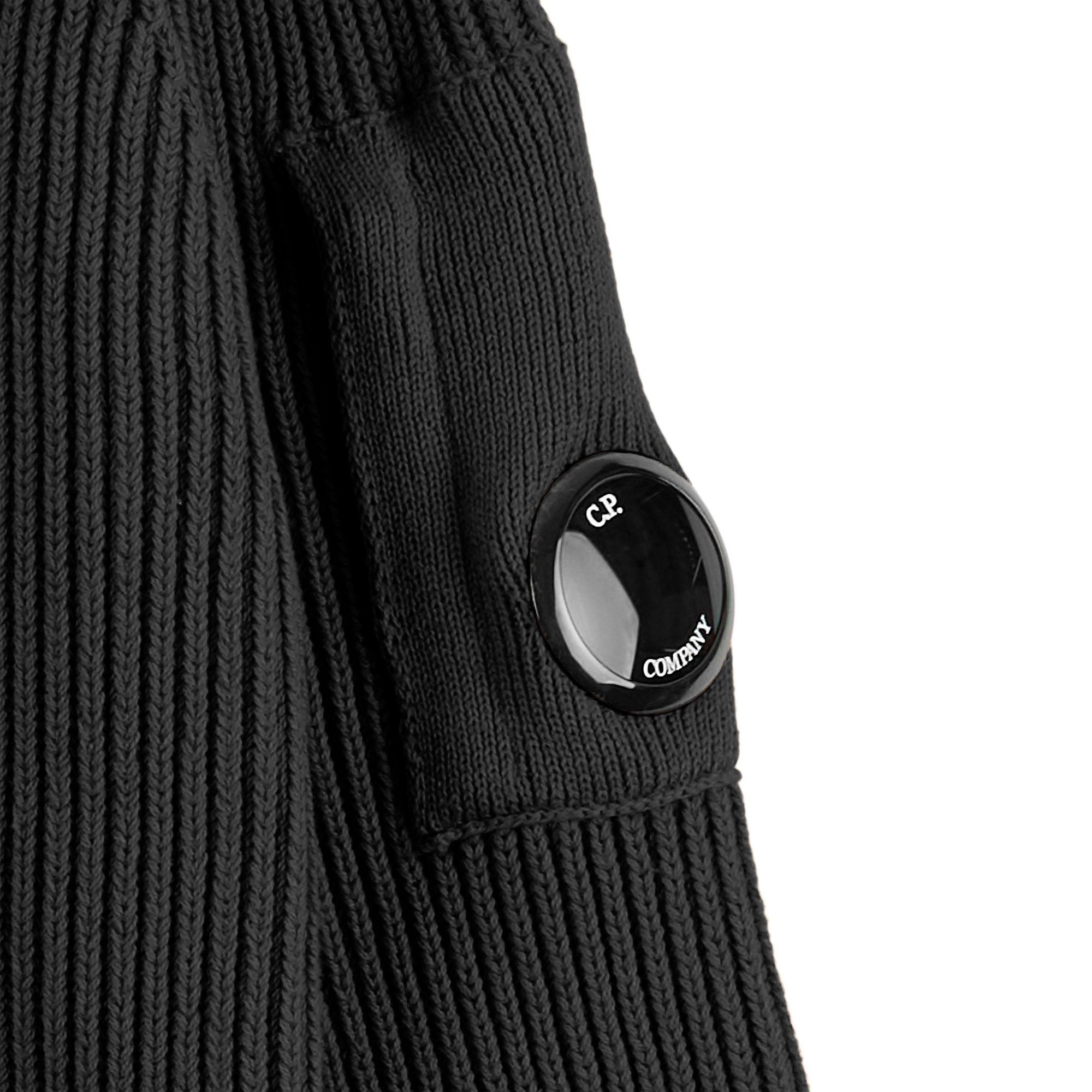 Black 60100 - CP Company - Kids' Rib Crew Knitted Top - 4