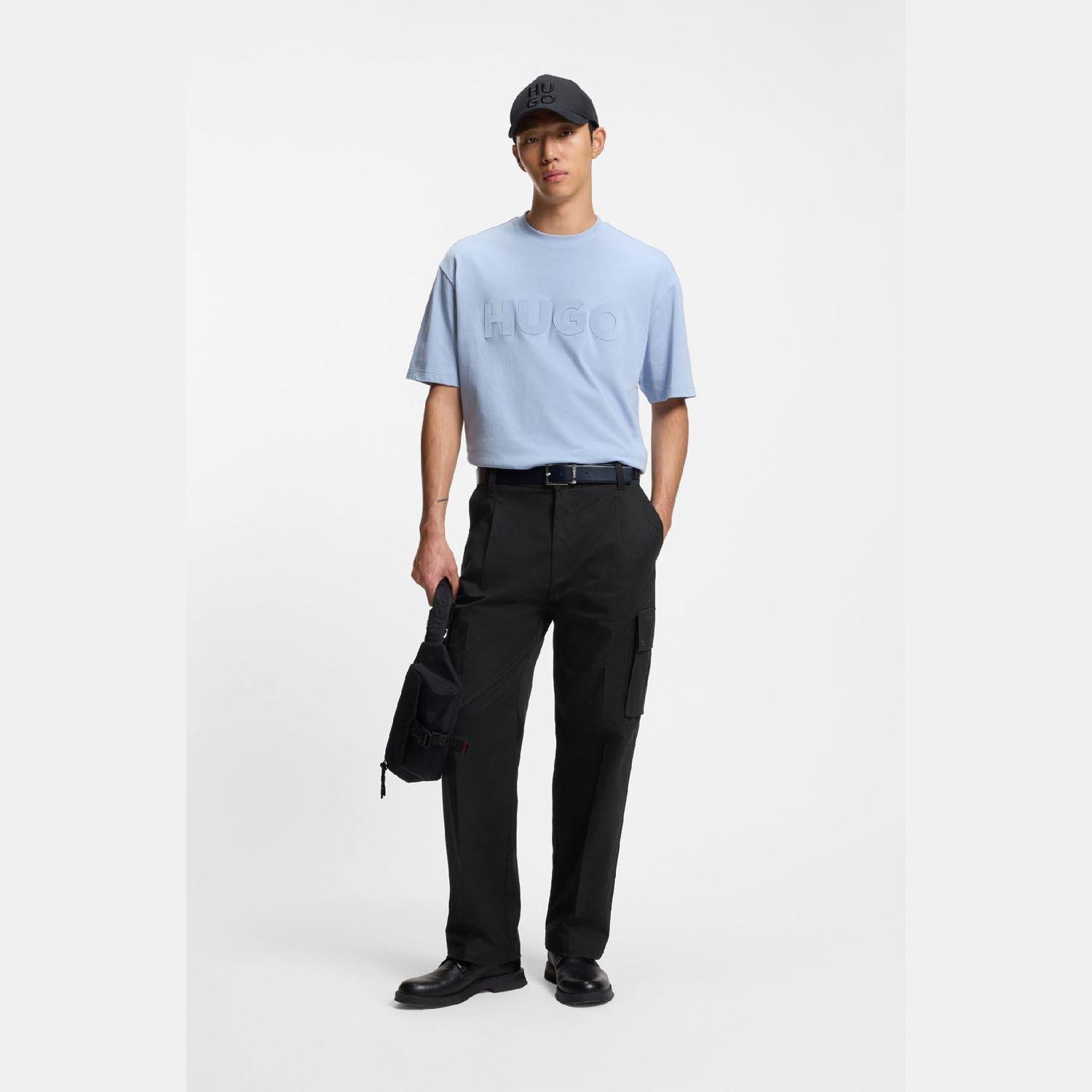Black - Hugo - Craysen261 Relaxed Fit Trousers - 4