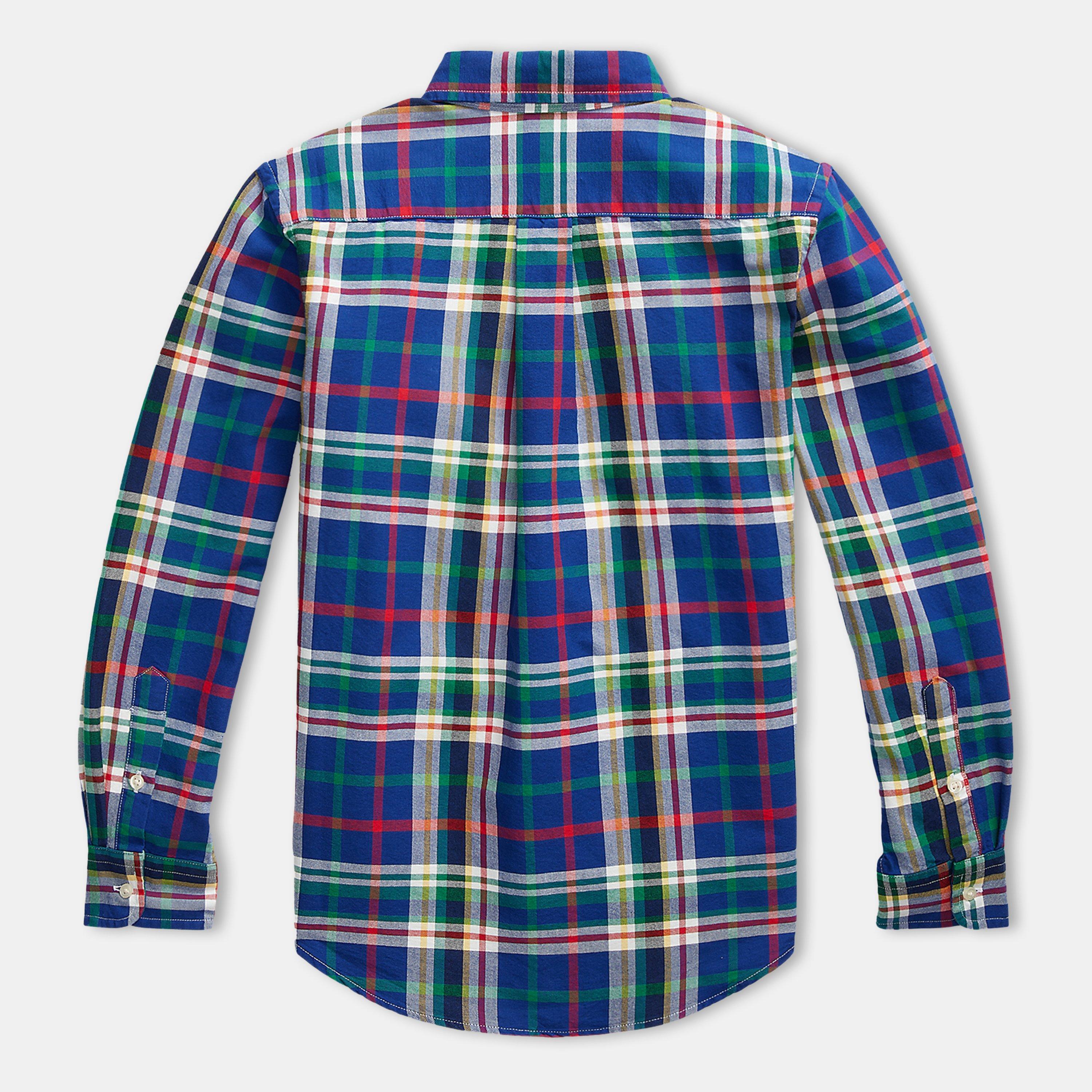 Royal/White - Polo Ralph Lauren - Checked Shirt Juniors - 2