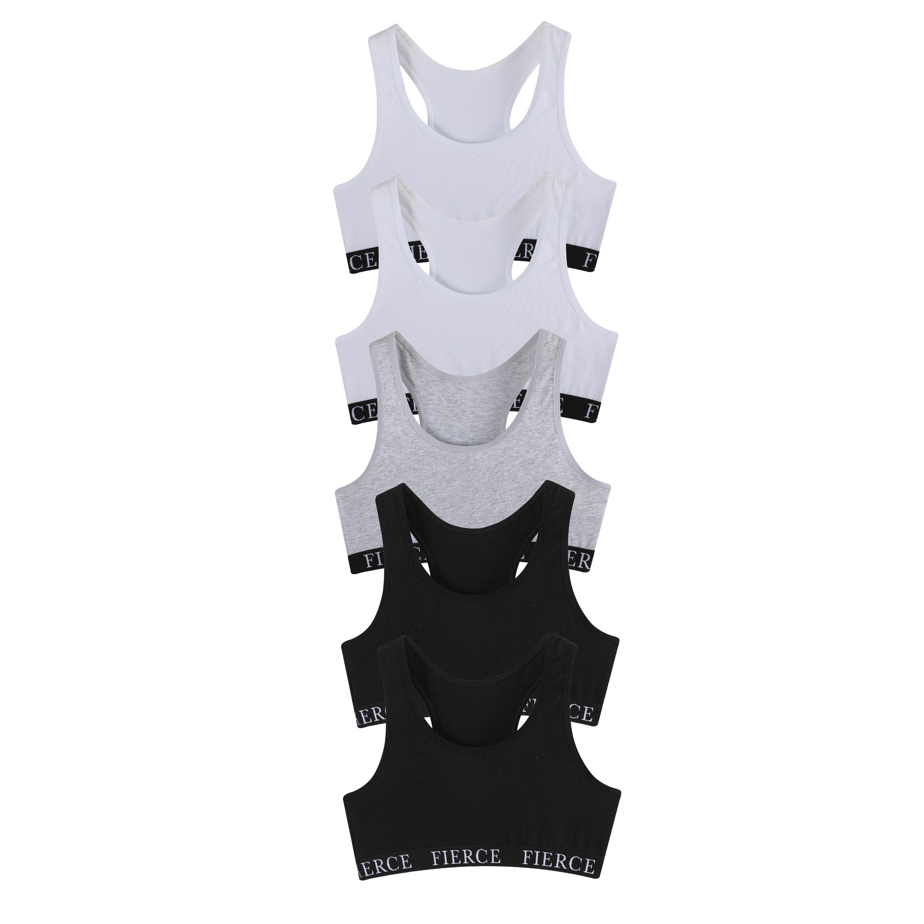 White/Black - Miso - Kids' Cropped Vest - 1