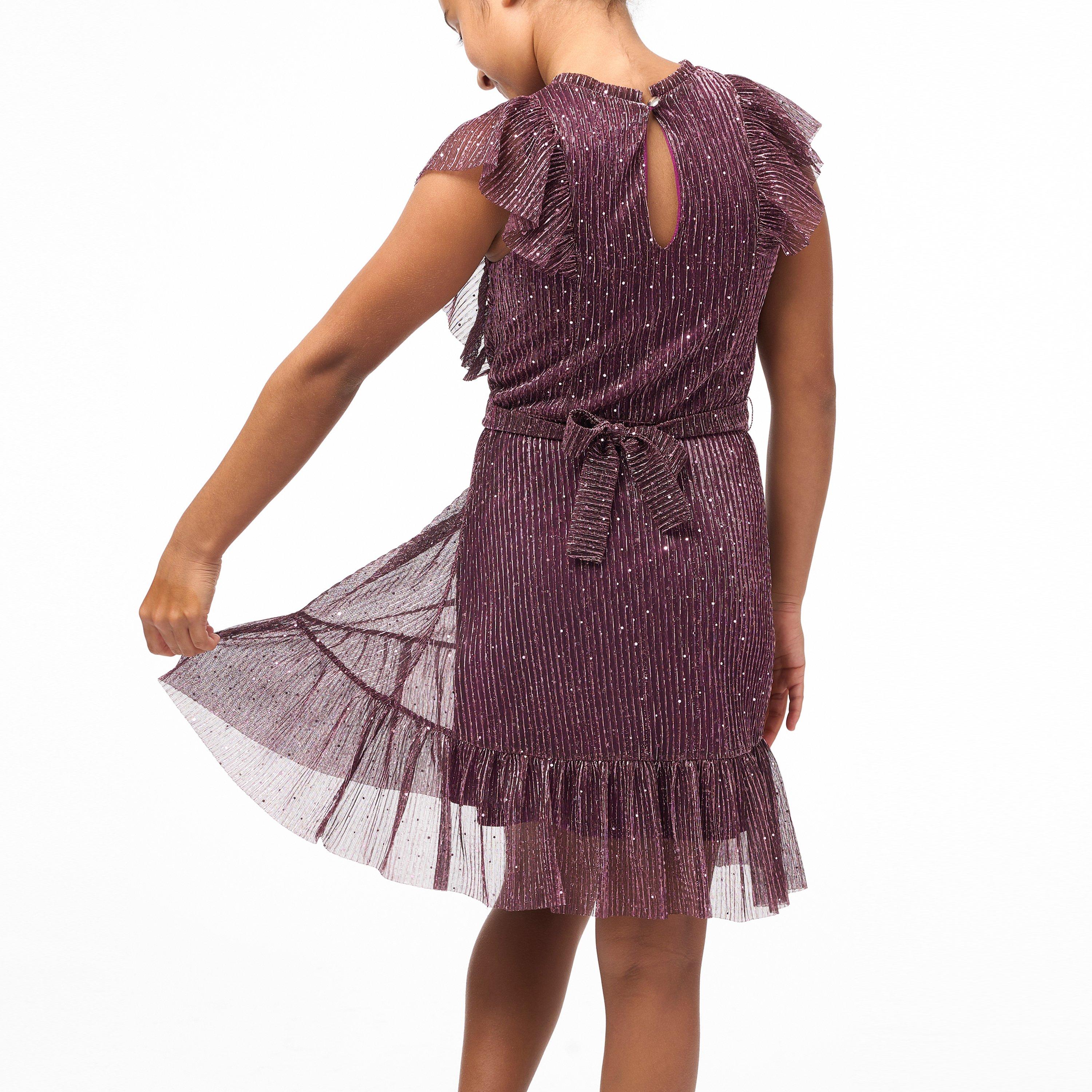 Roza - Biba - Junior Girls Biba Plisse Dress - 3