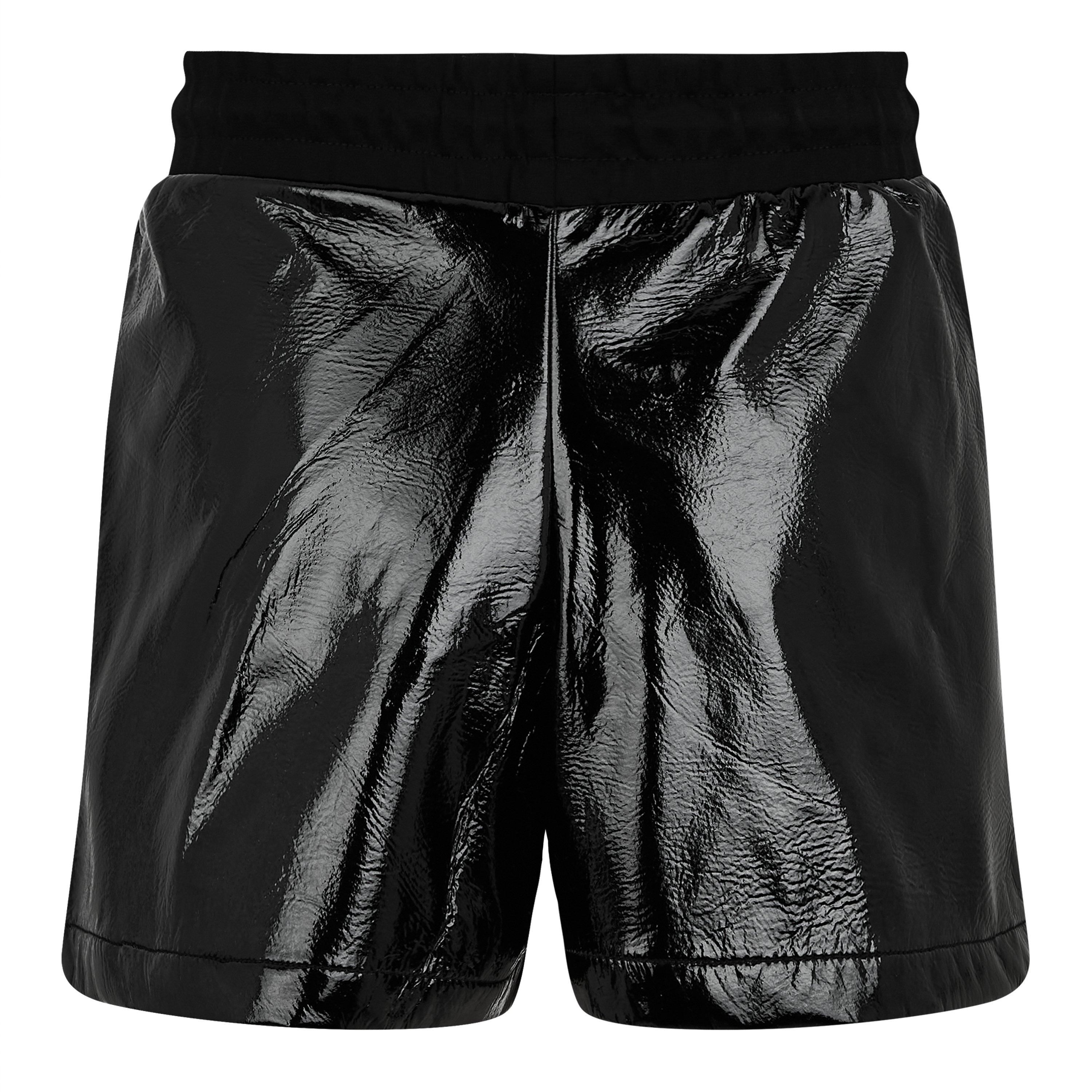 Black 09B - DKNY - Kids' Shiny Tailored Shorts - 2