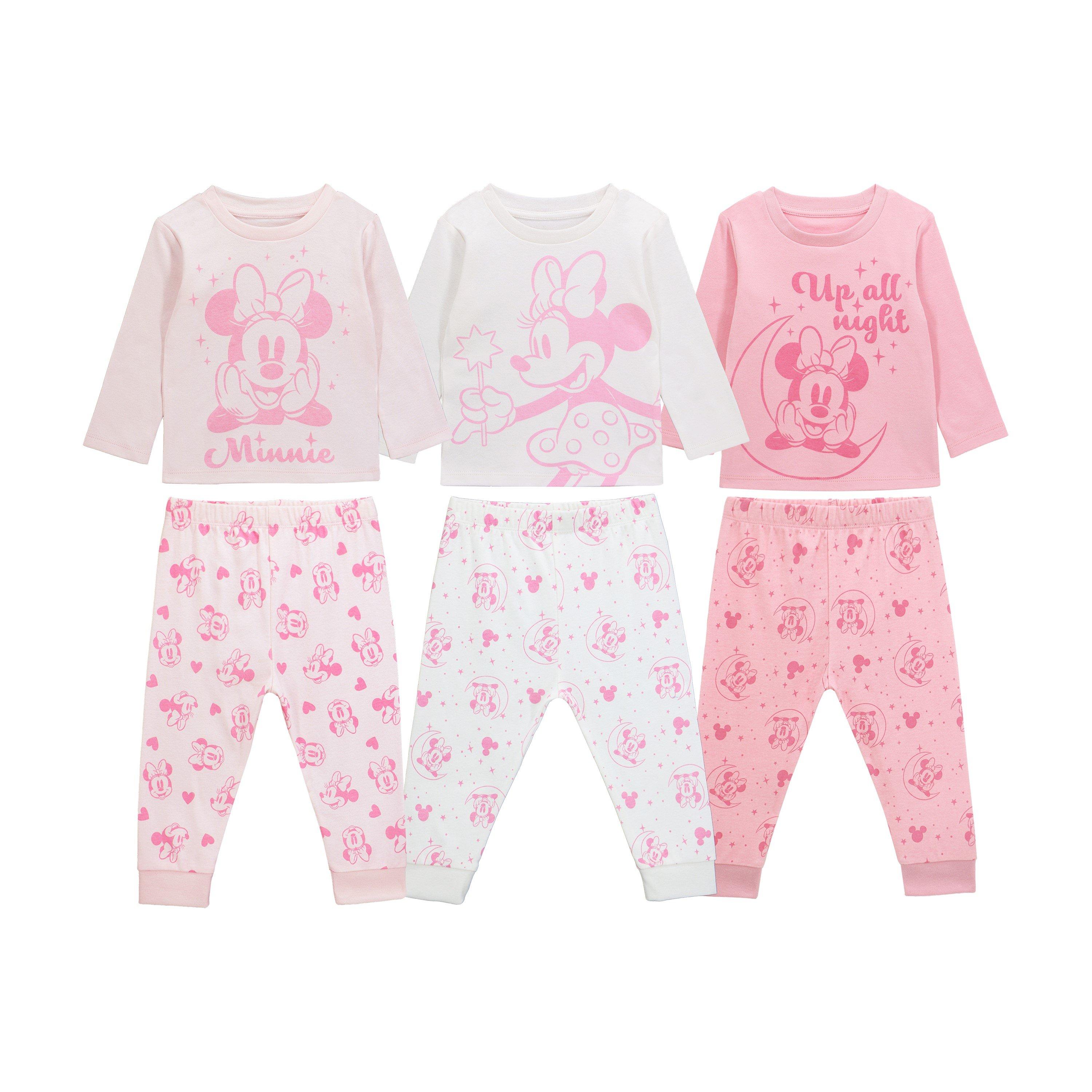 Minnie - Character - Baby Disney Cotton Long Sleeve Pyjama Set - 1