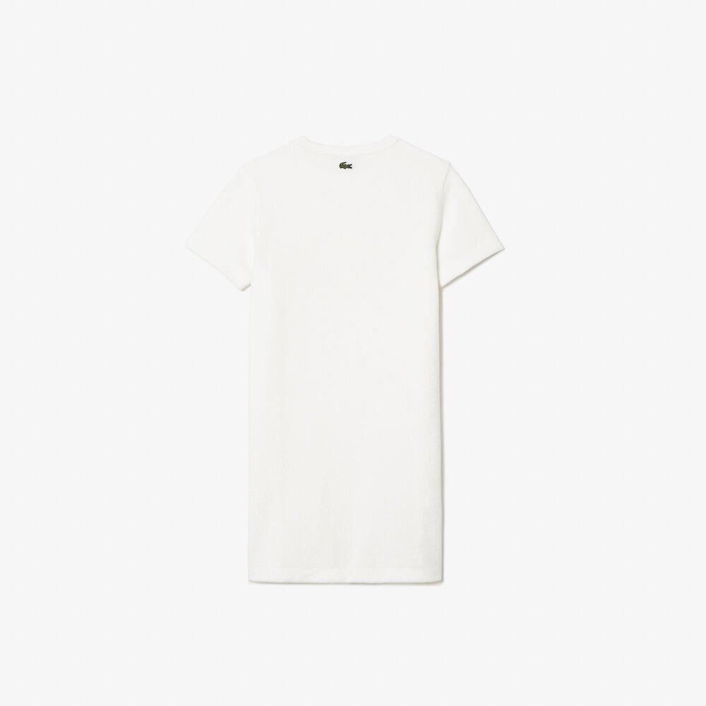 Farina - Lacoste - Kids' Logo T-Shirt Dresses - 3
