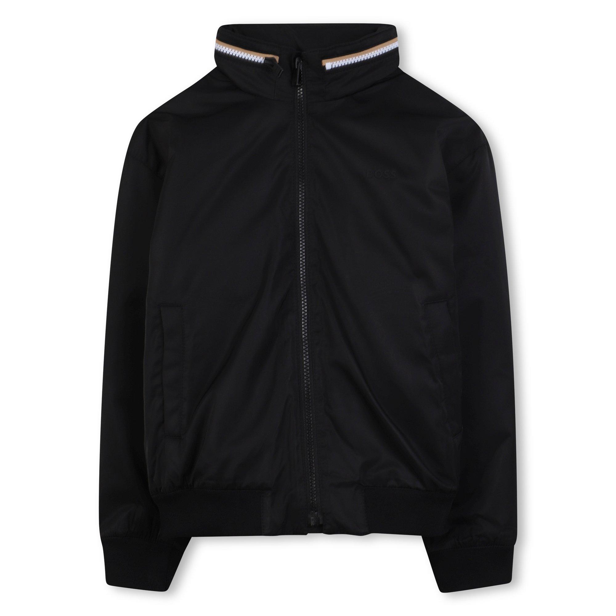 Black - Boss - Kids' Bomber Jacket - 1