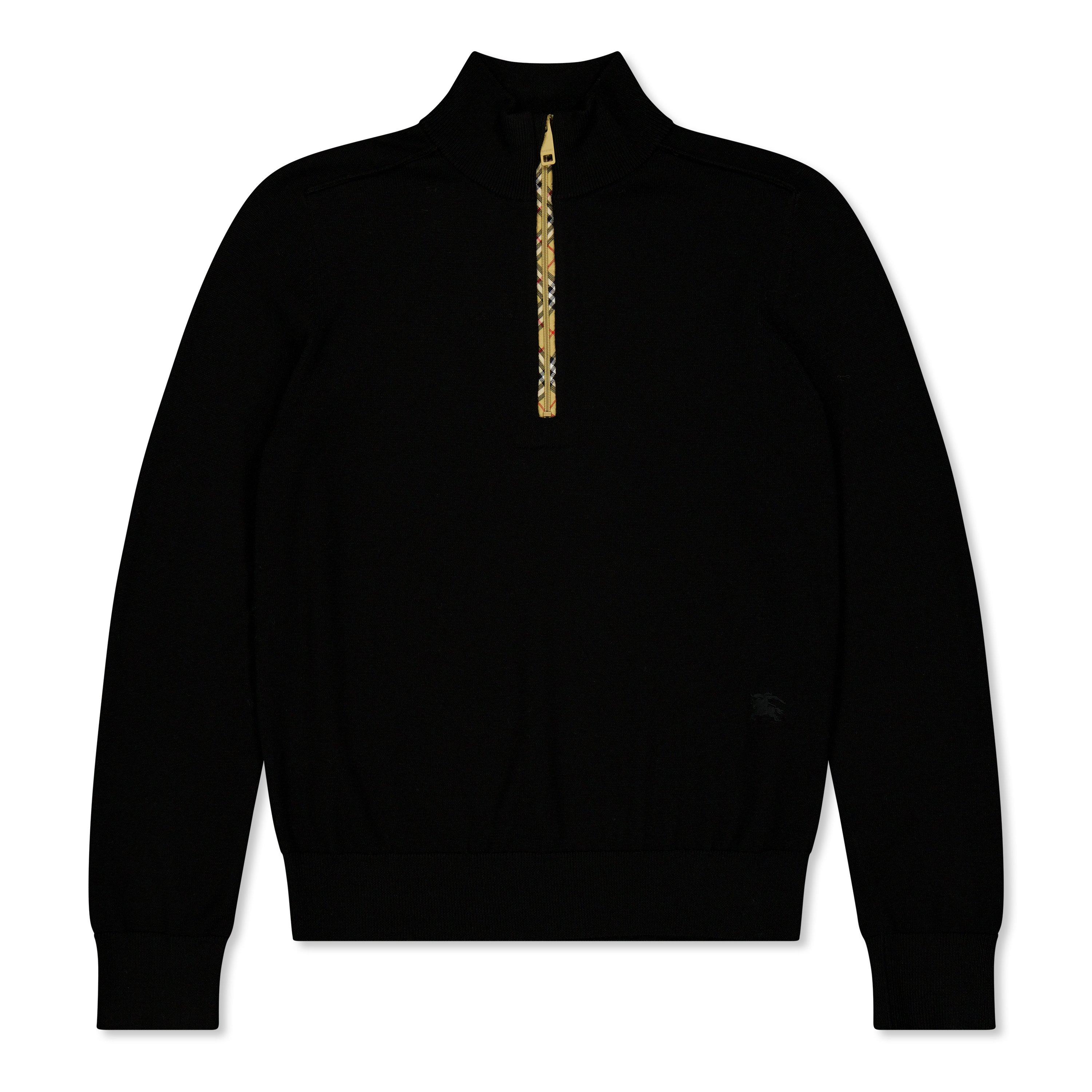 Burberry | Kids' Conroy 1/4 Zip Wool Knitted Top | Flannels