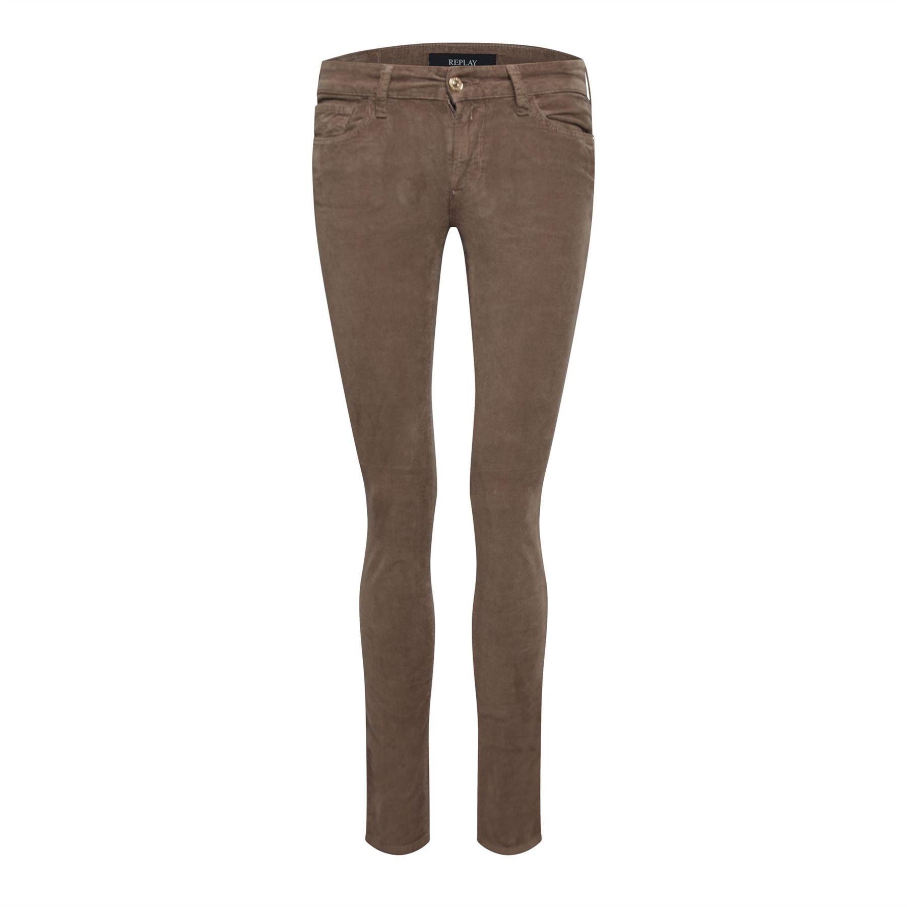 Beige - Replay - New Luz Skinny-Fit Jeans - 1