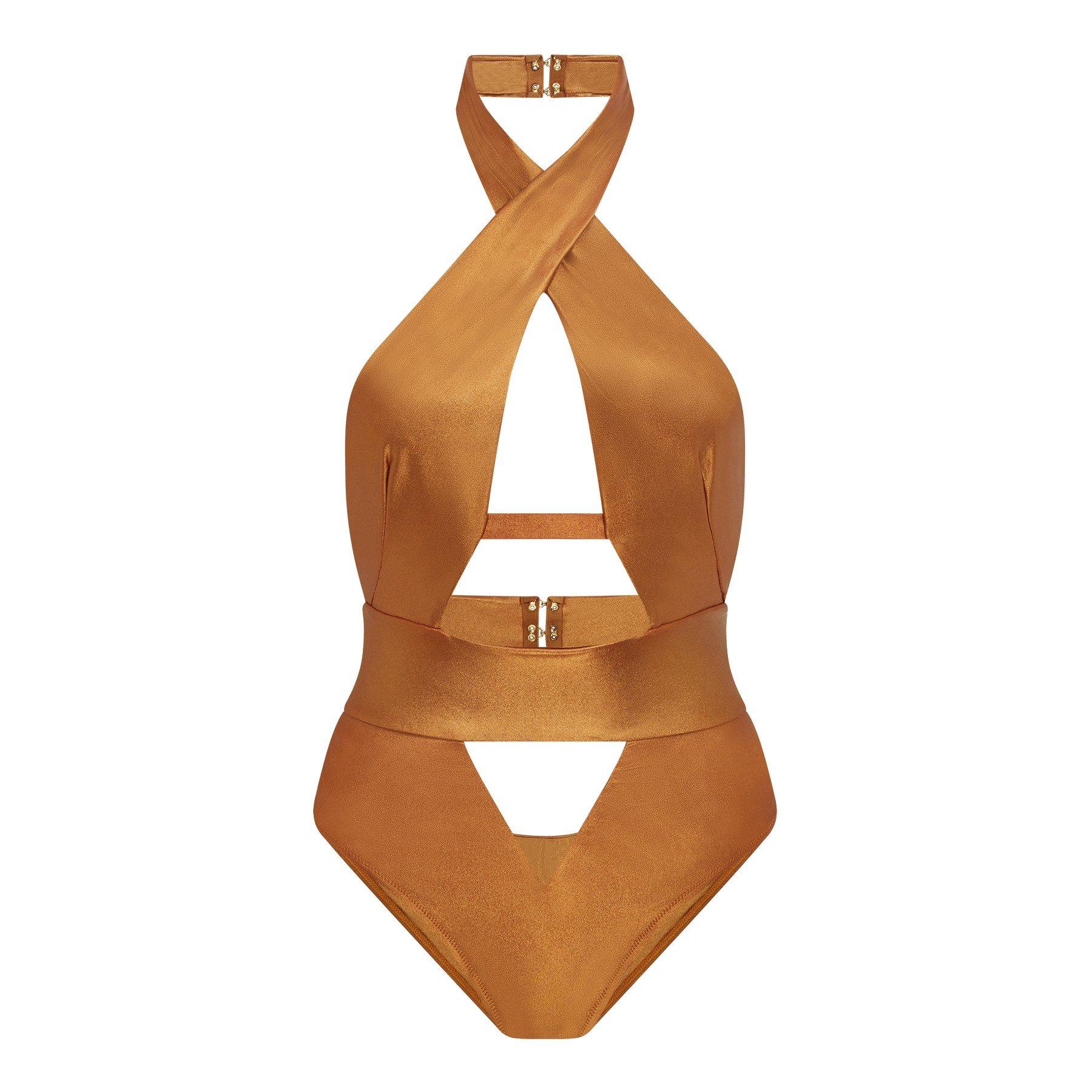 Gold - Agent Provocateur - ANJA Swimsuit - 5