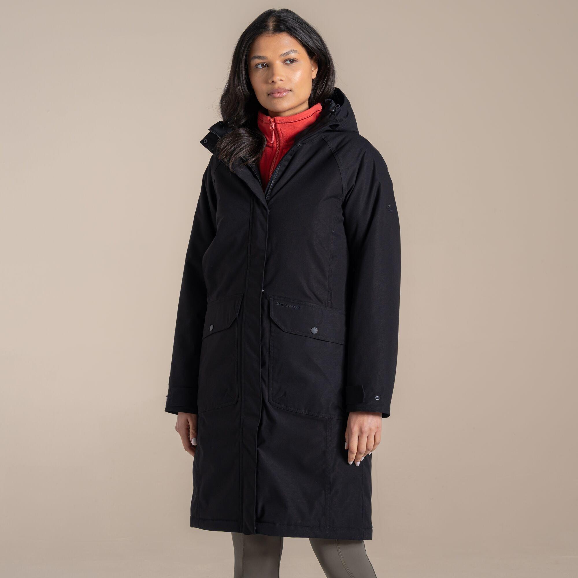 Black - Craghoppers - Women's Rosalind II Insulated Waterproof Jacket - 1