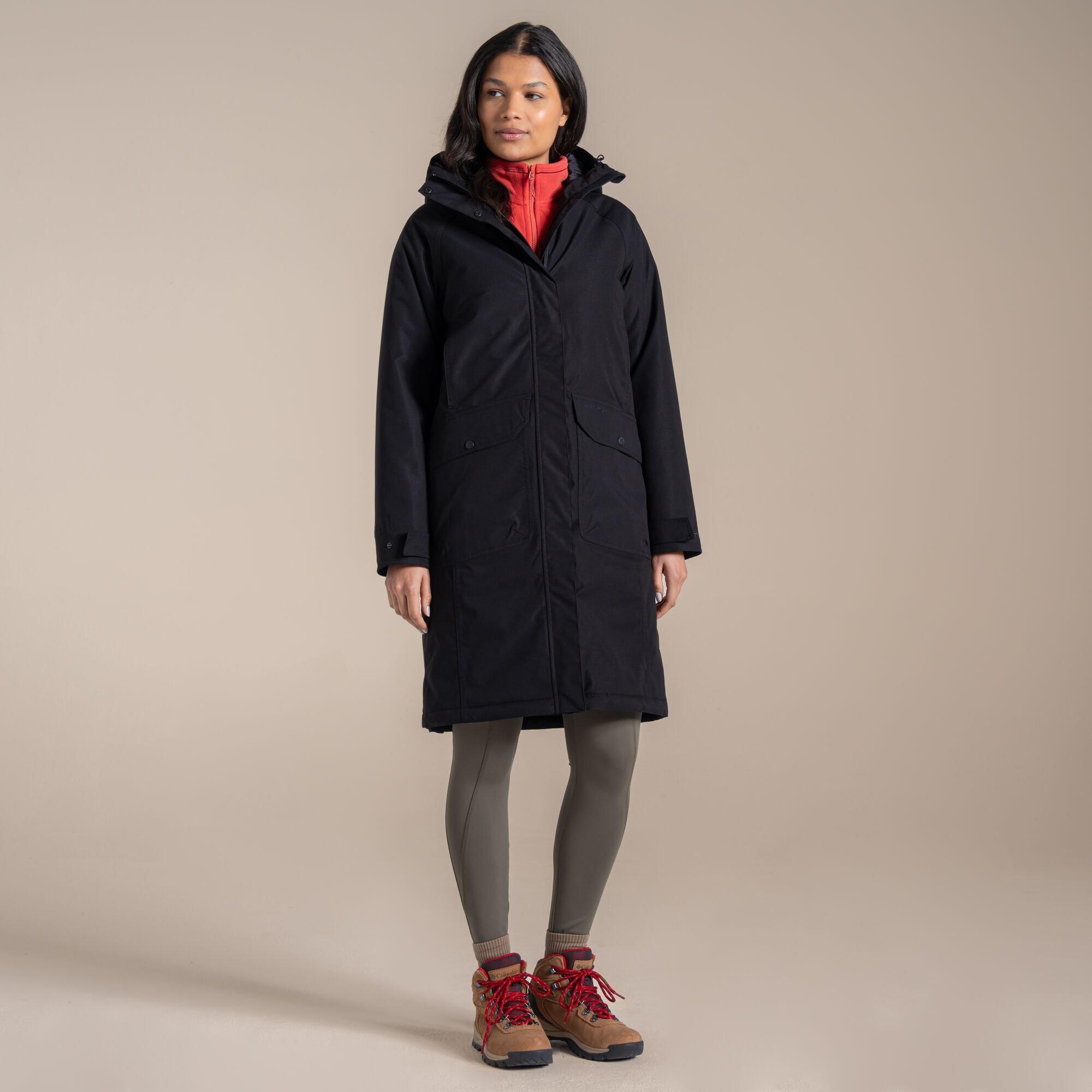 Black - Craghoppers - Women's Rosalind II Insulated Waterproof Jacket - 3