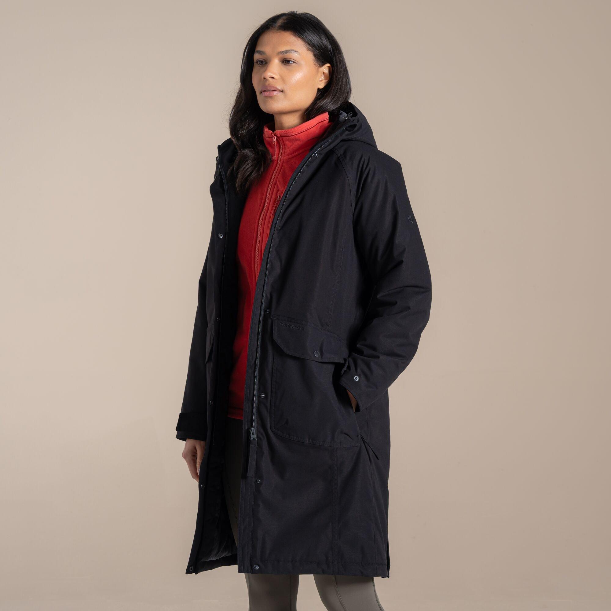 Black - Craghoppers - Women's Rosalind II Insulated Waterproof Jacket - 4